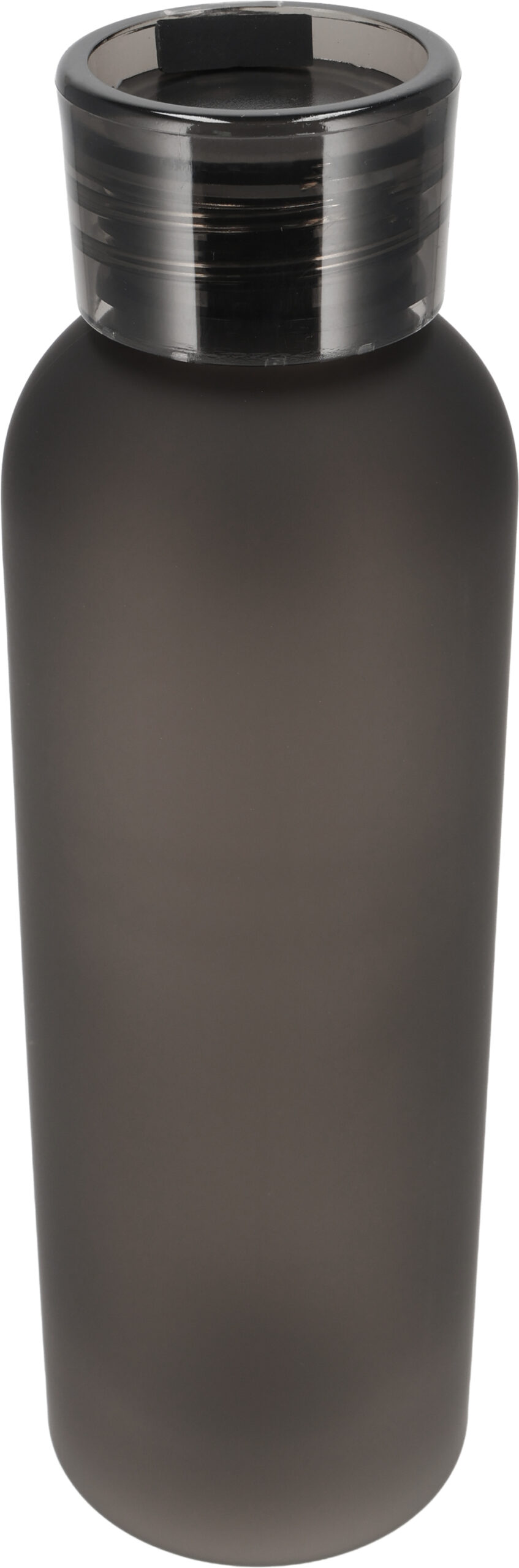 Butelka PET soft touch READING 550 ml - z logo z własnym nadrukiem, kolor czarny