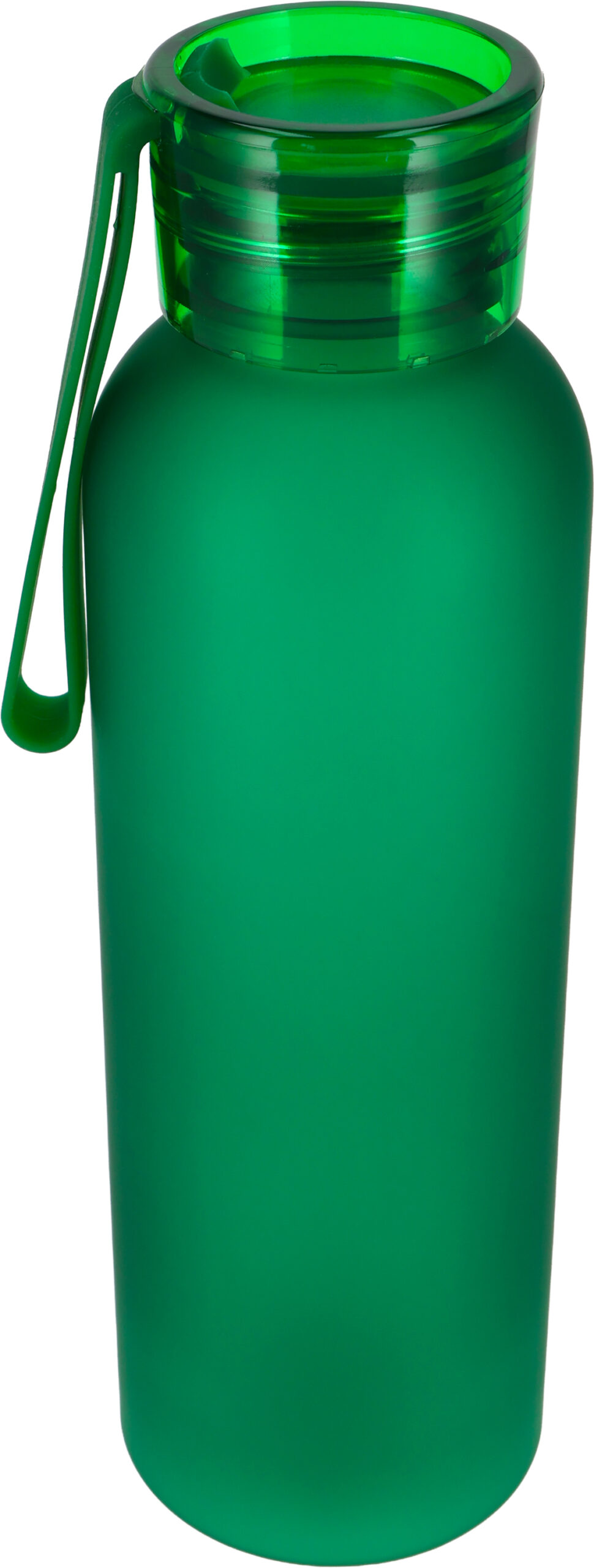 zielony Butelka PET soft touch READING 550 ml – z logo