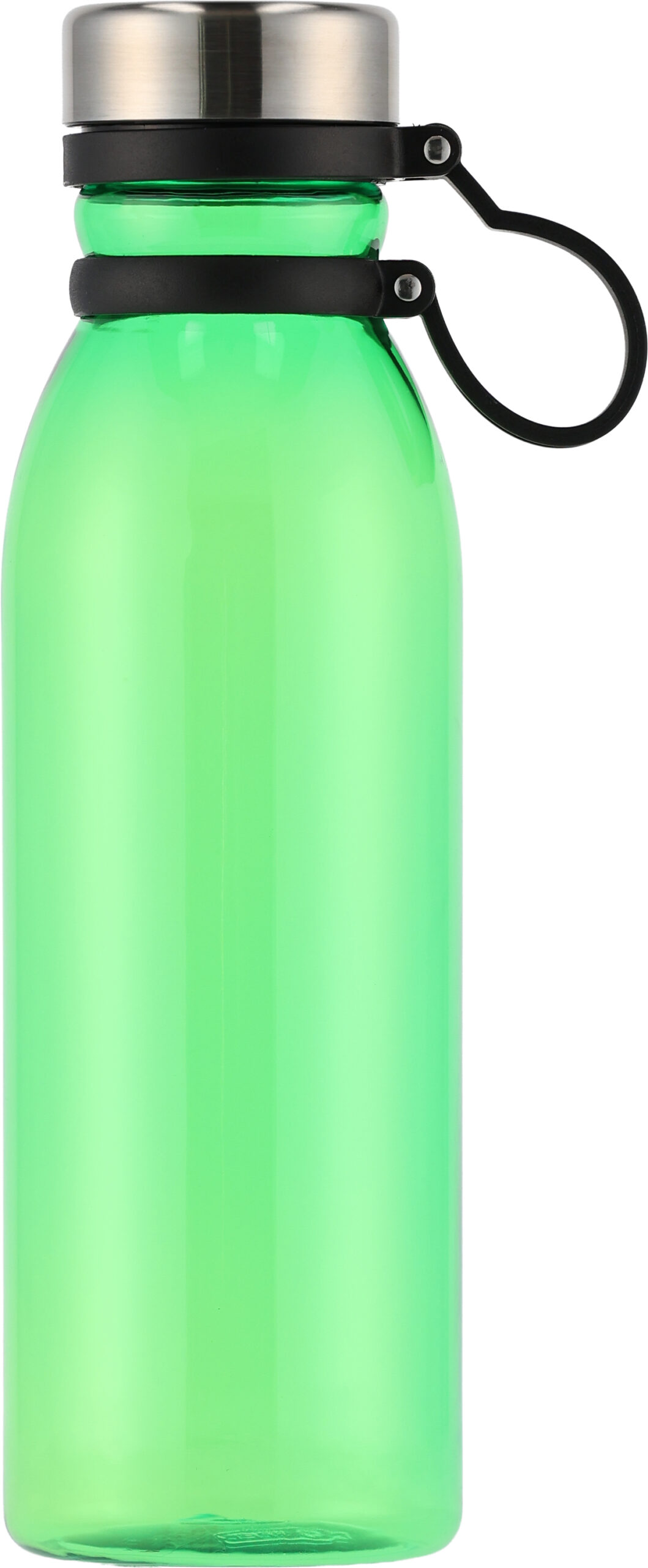Butelka z recyklingu rPET SAPPORO 780 ml - z logo z własnym nadrukiem, kolor jasnozielony