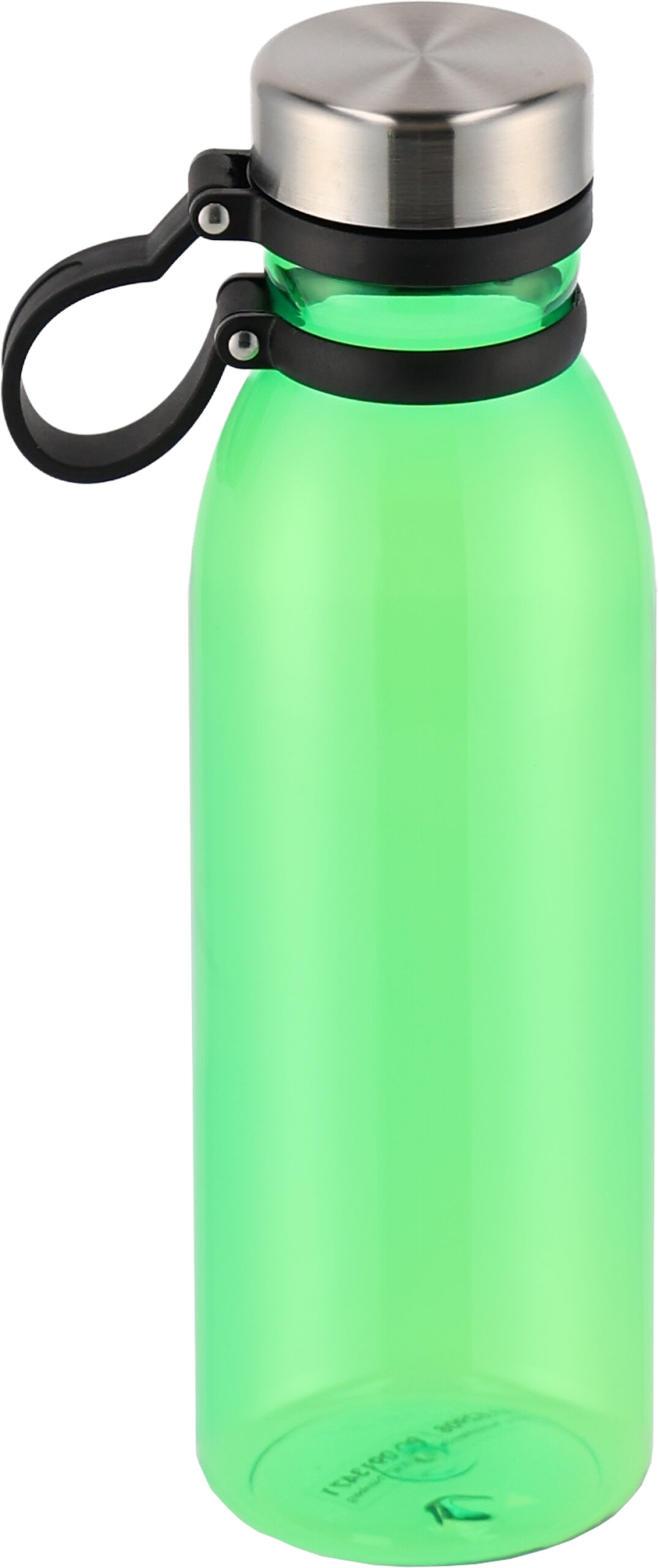 Butelka z recyklingu rPET SAPPORO 780 ml - z logo z własnym nadrukiem, kolor jasnozielony
