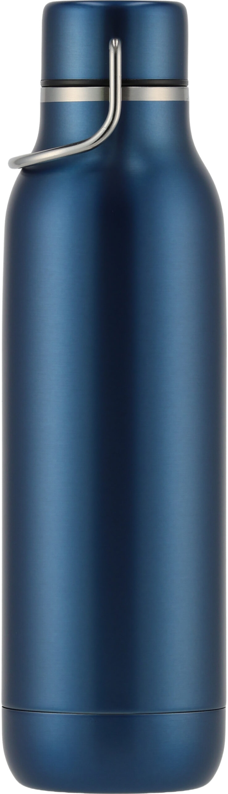 niebieski Butelka stalowa BORGHOLM 600 ml – z logo