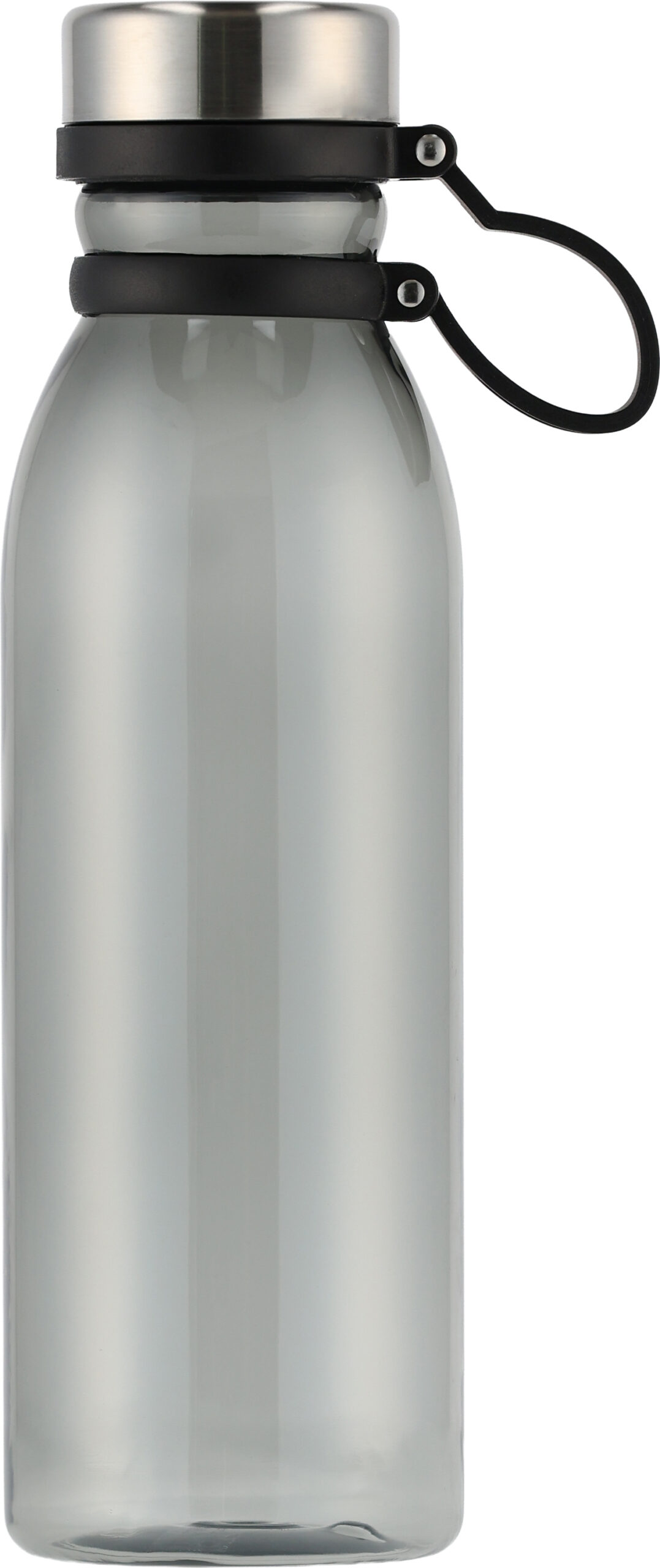 Butelka z recyklingu rPET SAPPORO 780 ml - z logo z własnym nadrukiem, kolor ciemnoszary