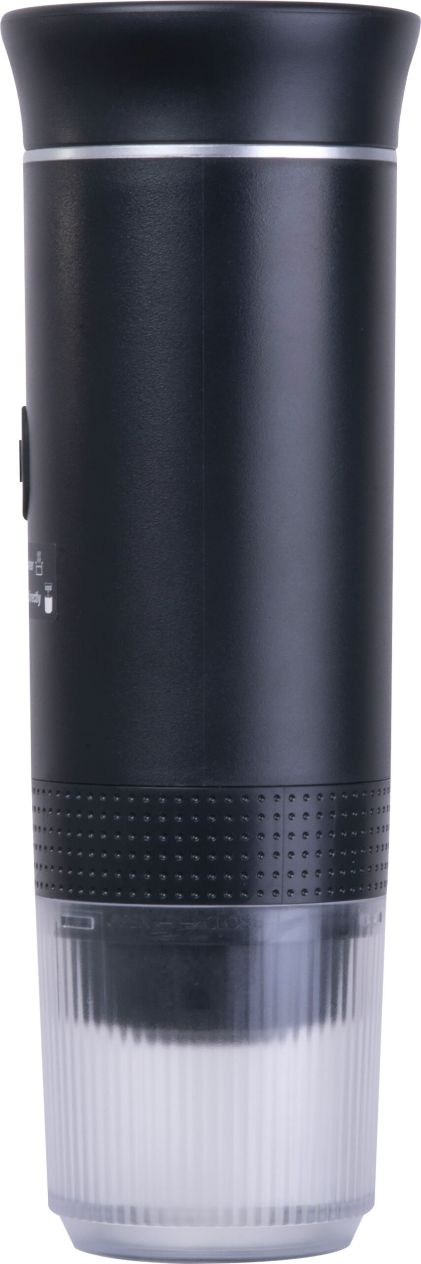 Ekspres do kawy 60 ml BATON ROUGE MoLu - z logo z własnym nadrukiem, kolor czarny