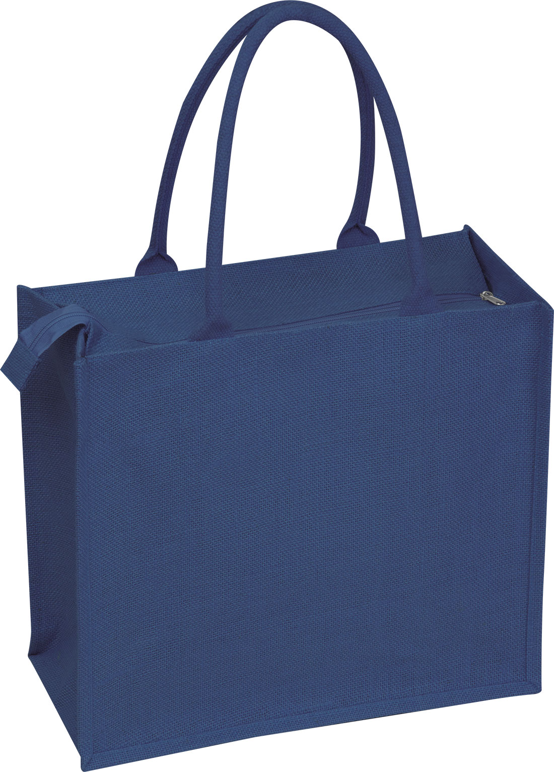 granatowy Torba jutowa WESTMINSTER – z logo