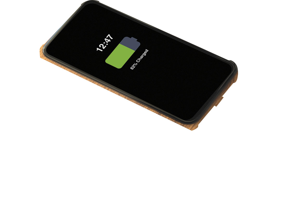 Power bank solarny 20 000 mAh TALLAHASSEE MoLu - z logo z własnym nadrukiem, kolor czarny