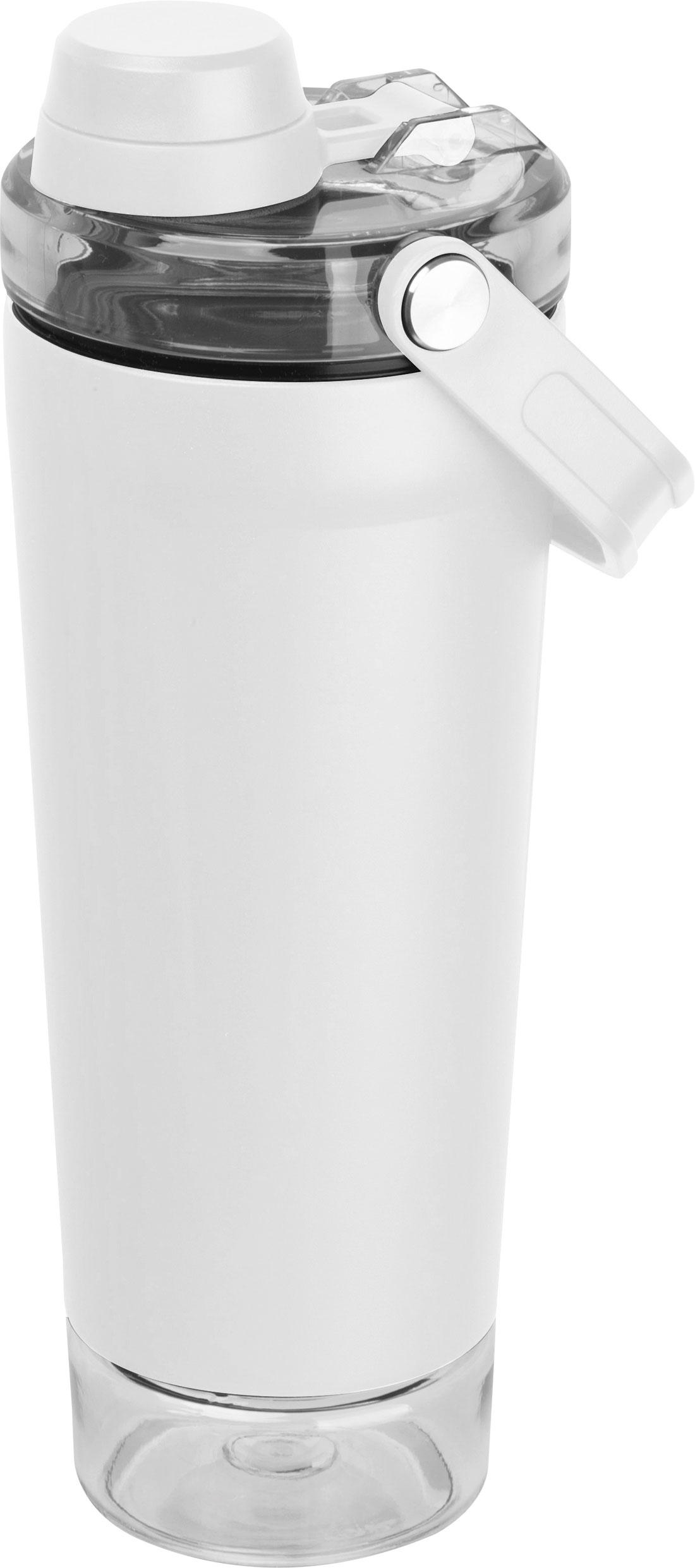 Shaker termiczny 600 ml SAVANNAH - z logo z własnym nadrukiem, kolor biały