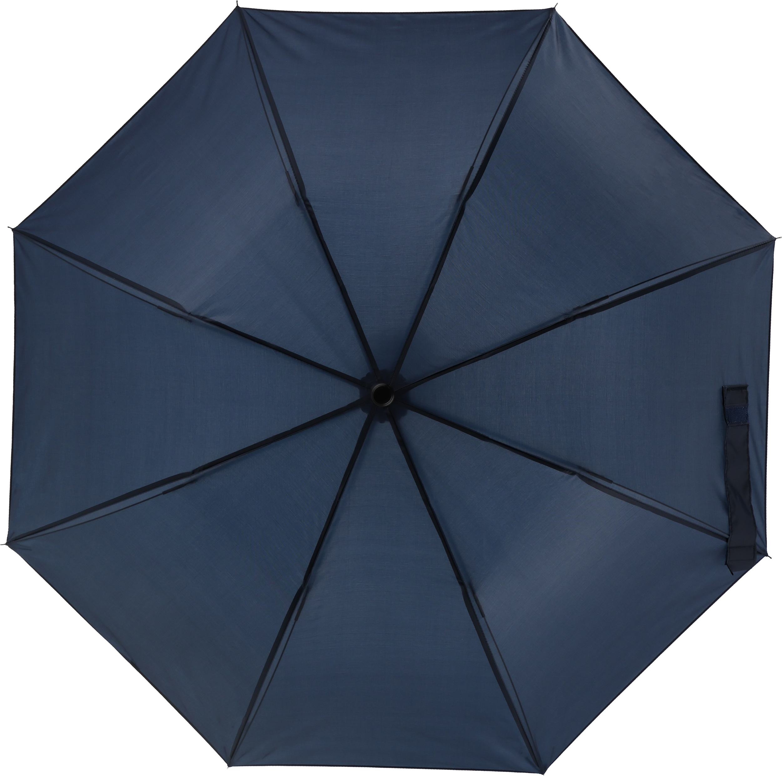 Parasol manualny Ø88 cm LILLE - z logo z własnym nadrukiem, kolor granatowy