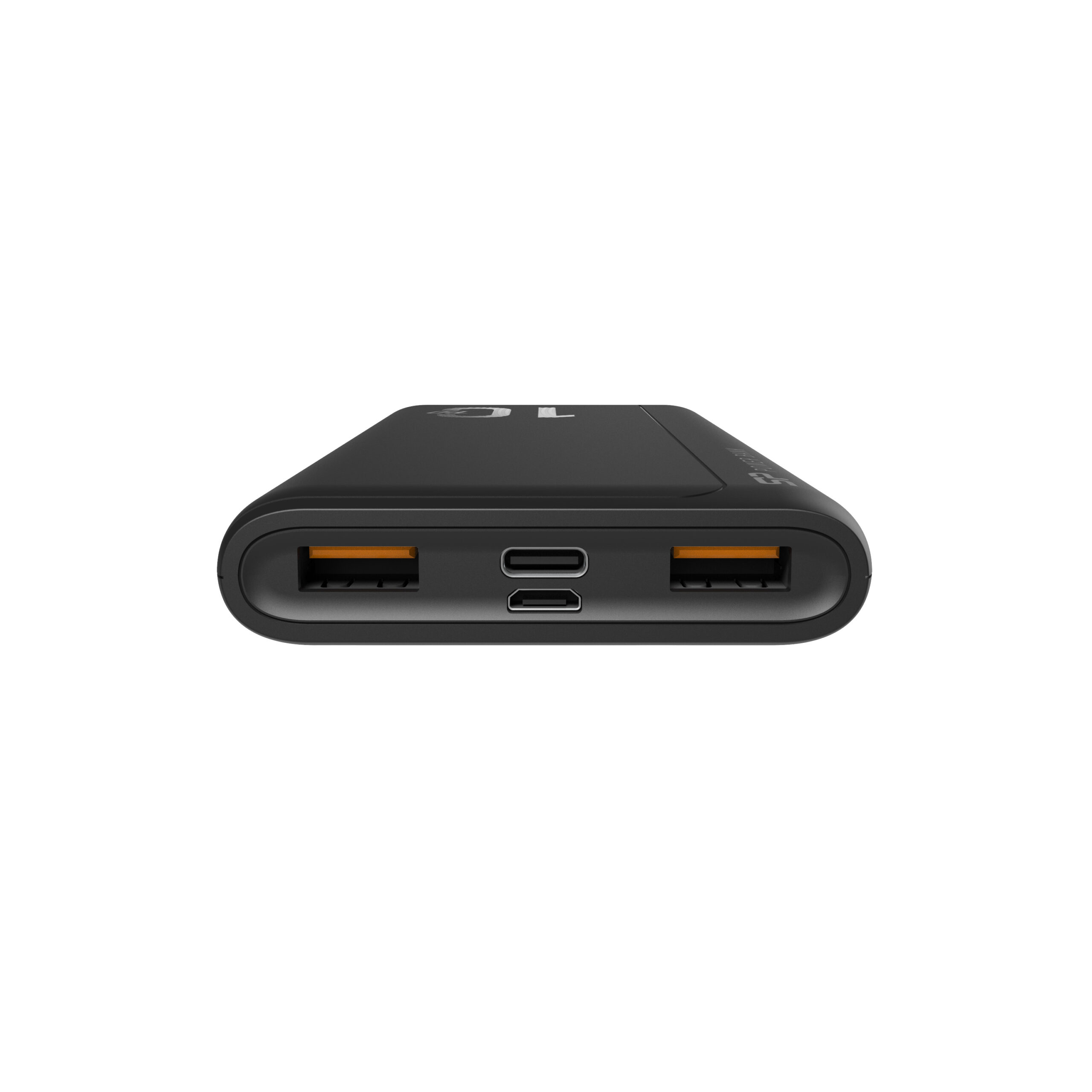 POWER BANK QP15 10000 MAH SILICON POWER - z logo z własnym nadrukiem, kolor czarny