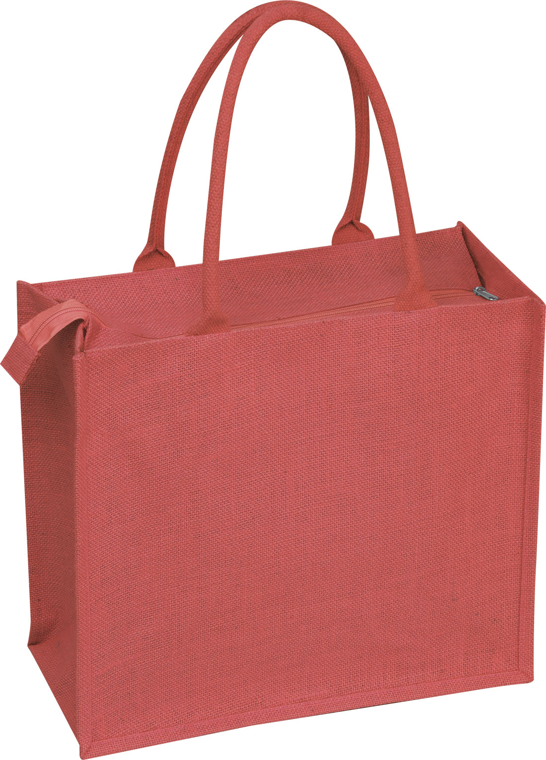 czerwony Torba jutowa WESTMINSTER – z logo