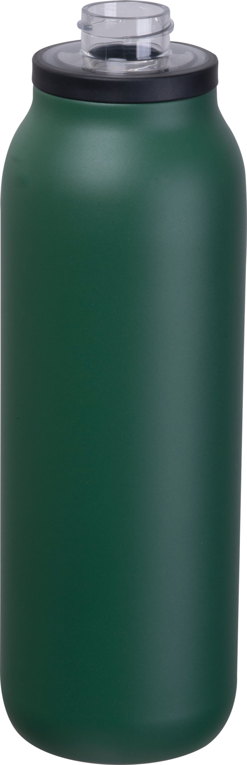 Butelka stalowa 900 ml POMPANO BEACH MoLu - z logo z własnym nadrukiem, kolor zielony