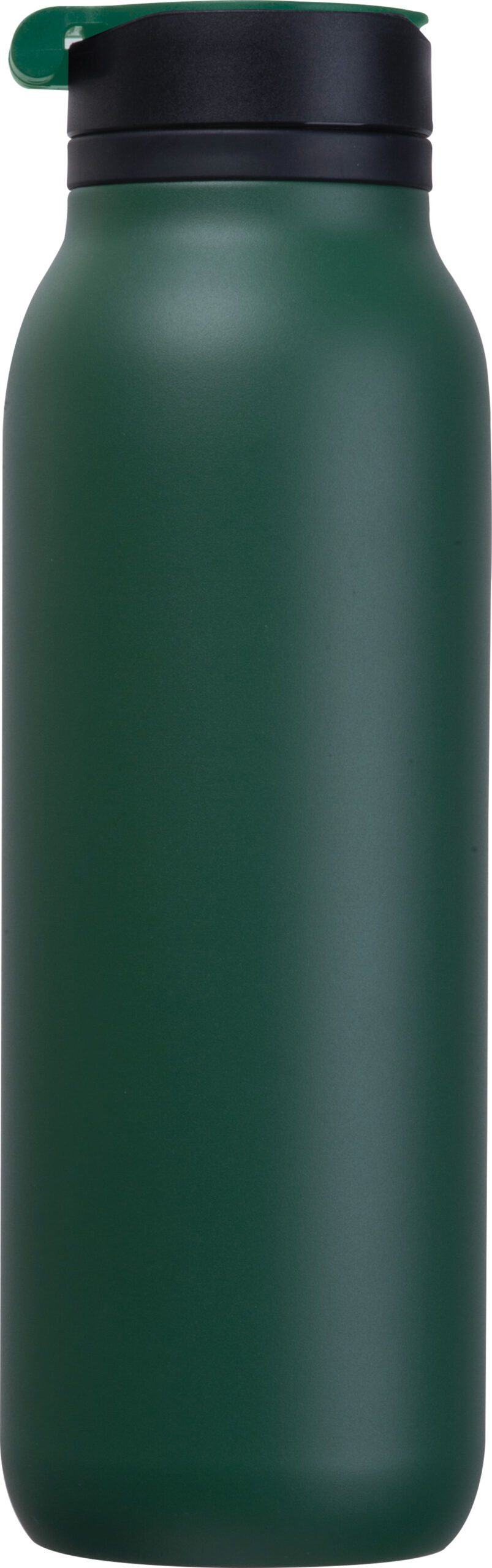 Butelka stalowa 900 ml POMPANO BEACH MoLu - z logo z własnym nadrukiem, kolor zielony