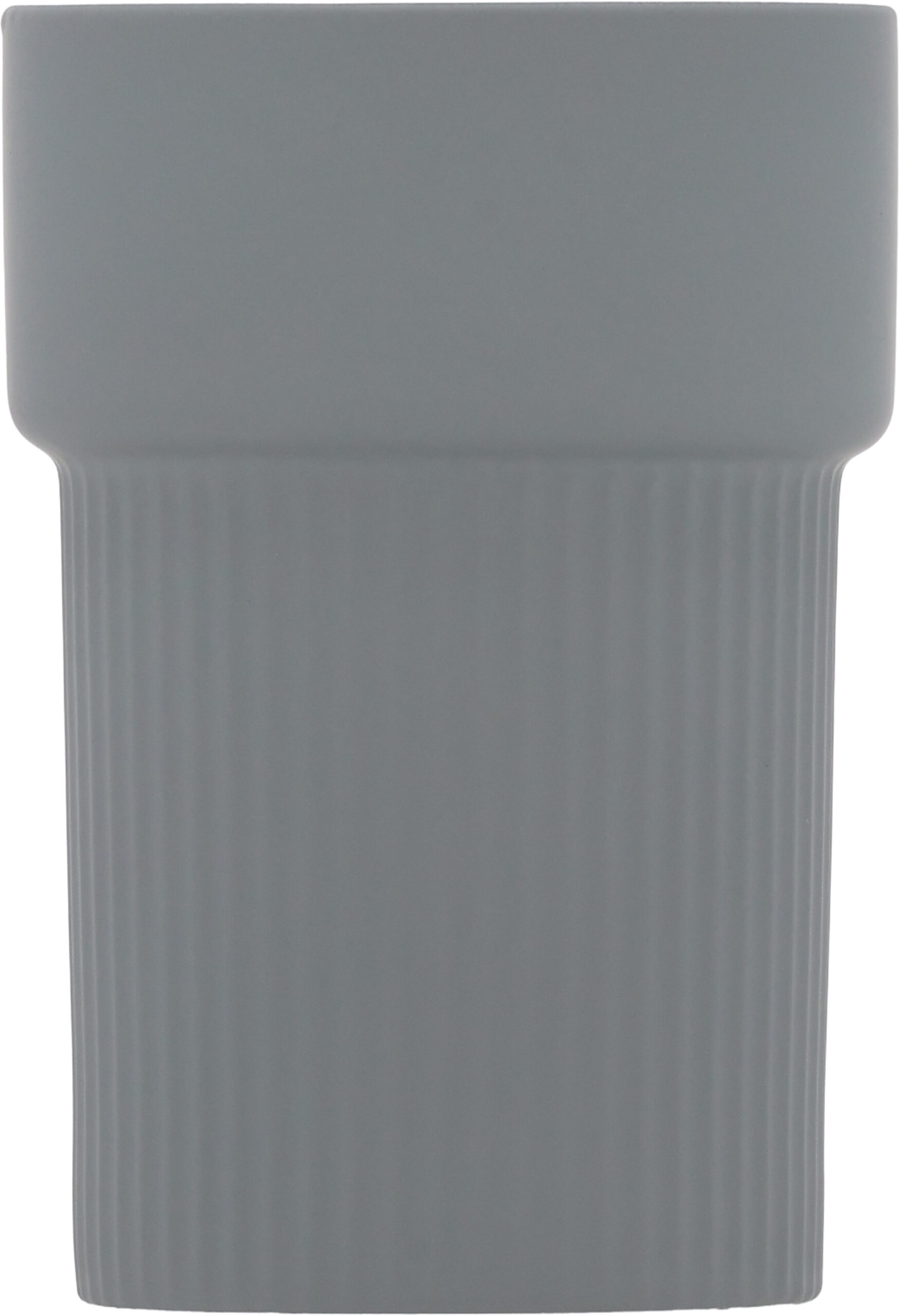Kubek ceramiczny 300 ml MALTA - z logo z własnym nadrukiem, kolor szary