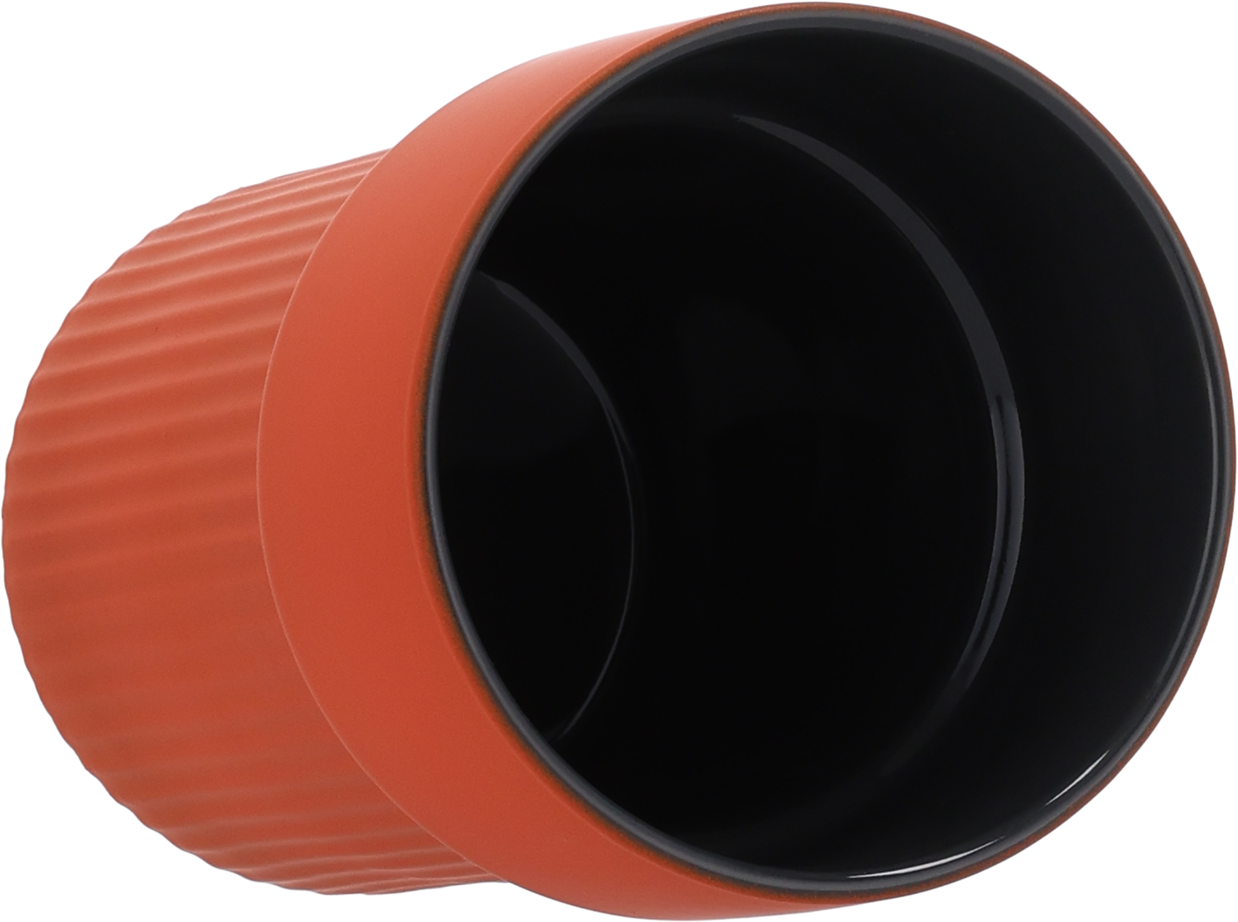Kubek ceramiczny 300 ml MALTA - z logo z własnym nadrukiem, kolor pomarańczowy