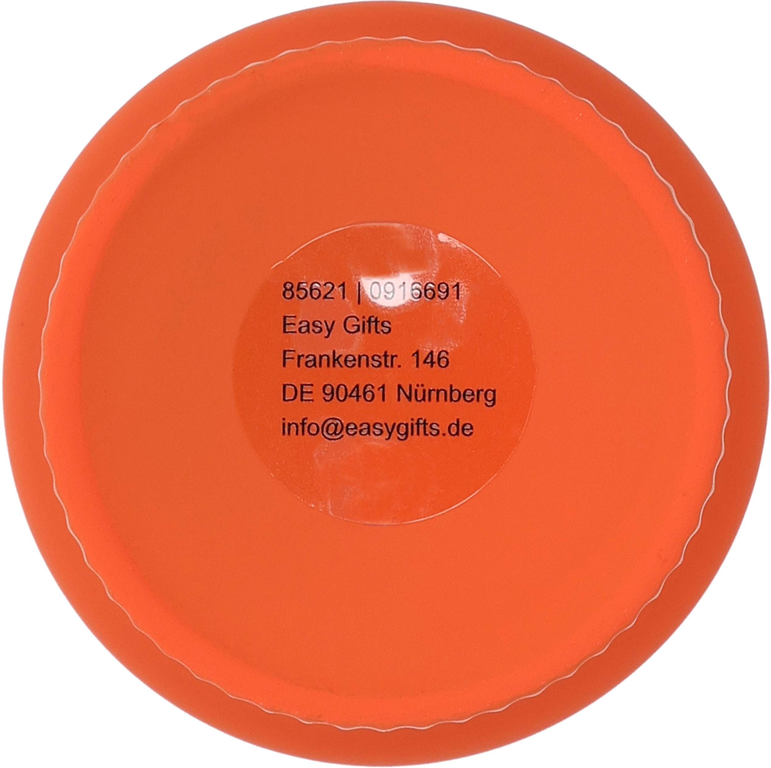 Kubek ceramiczny 300 ml MALTA - z logo z własnym nadrukiem, kolor pomarańczowy