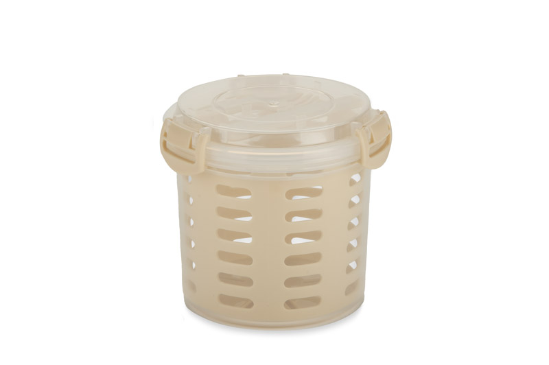 Pojemnik FRUT 550 ml z własnym nadrukiem, kolor beżowy