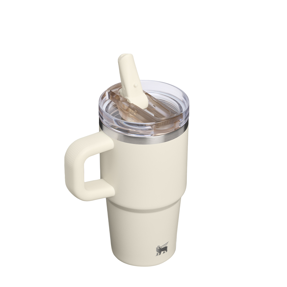 Kubek termiczny The Quencher ProTour Flip Straw Tumbler 0.59L z własnym nadrukiem, kolor Cream