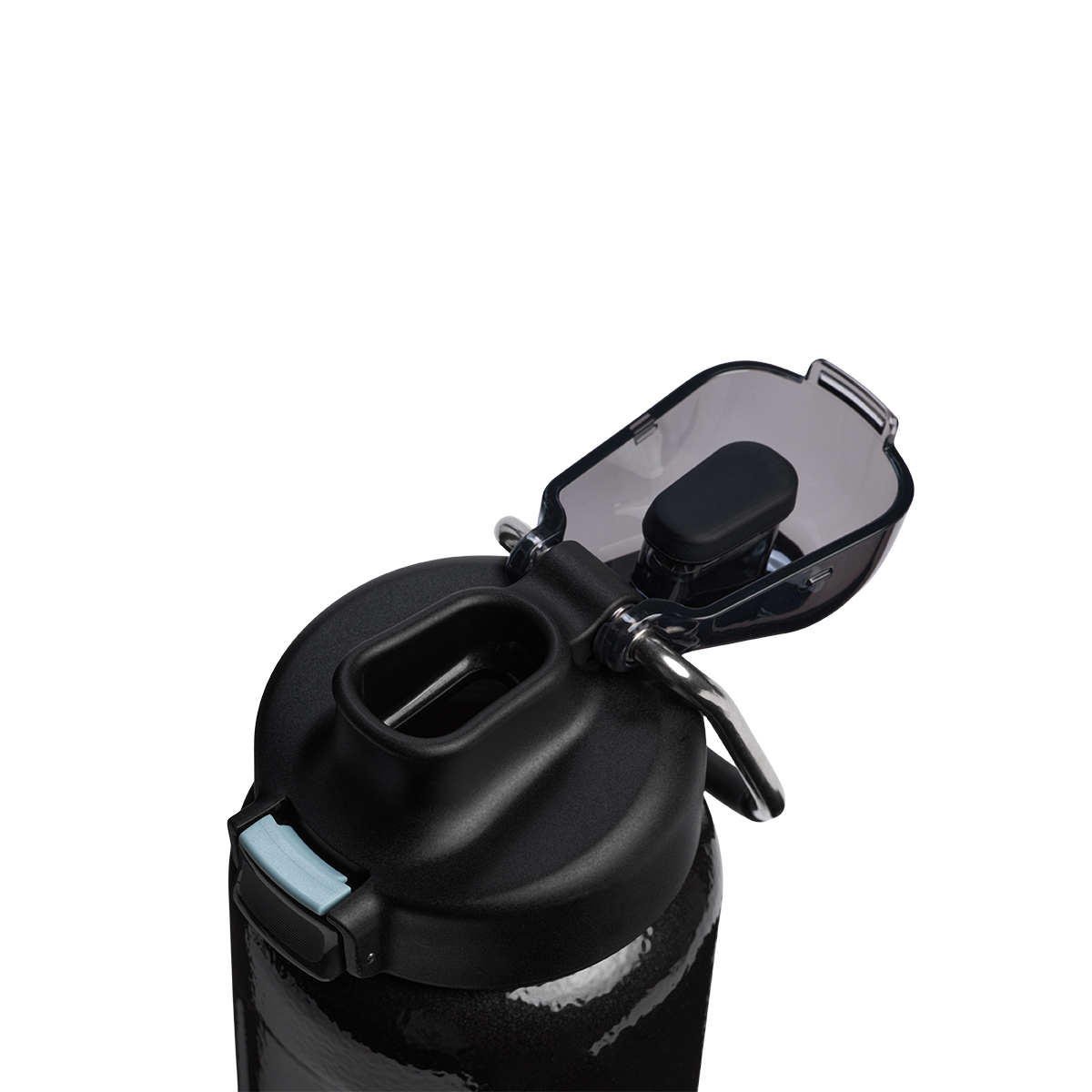 Butelka The Stanley Wellspring Bottle 0.7L / 24oz z własnym nadrukiem, kolor Hammertone Black