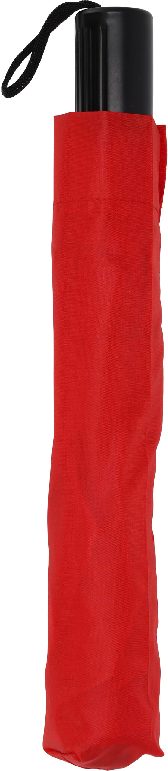 Parasol manualny Ø88 cm LILLE - z logo z własnym nadrukiem, kolor czerwony