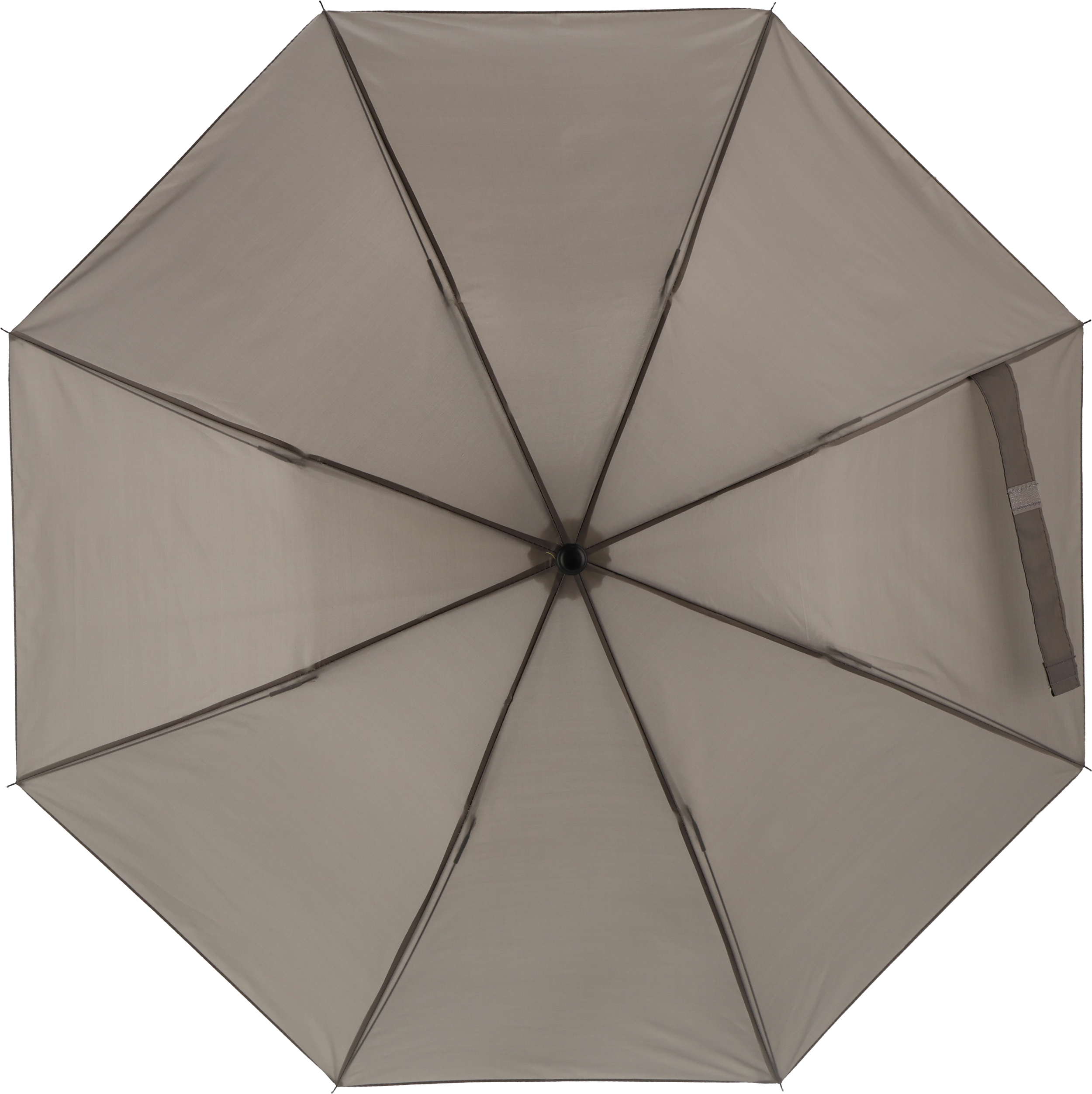 Parasol manualny Ø88 cm LILLE - z logo z własnym nadrukiem, kolor szary