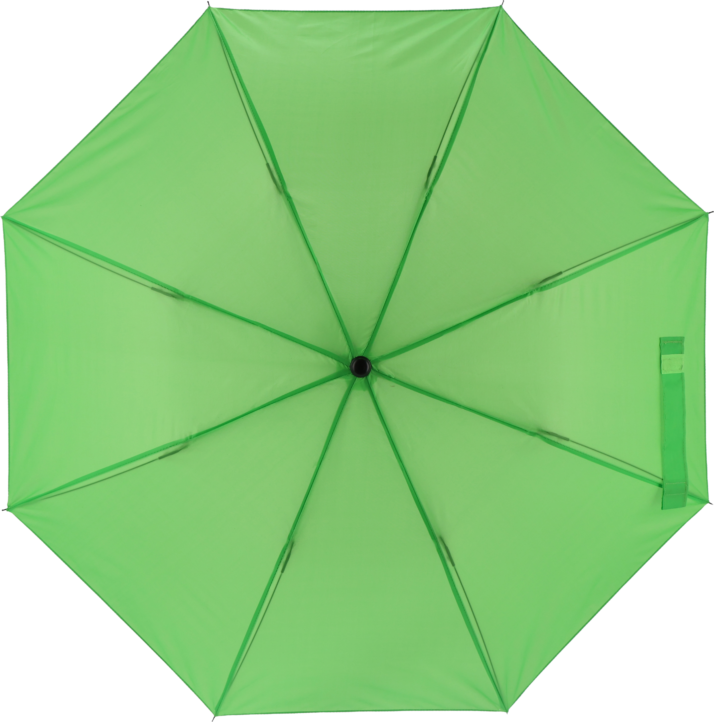 Parasol manualny Ø88 cm LILLE - z logo z własnym nadrukiem, kolor jasnozielony