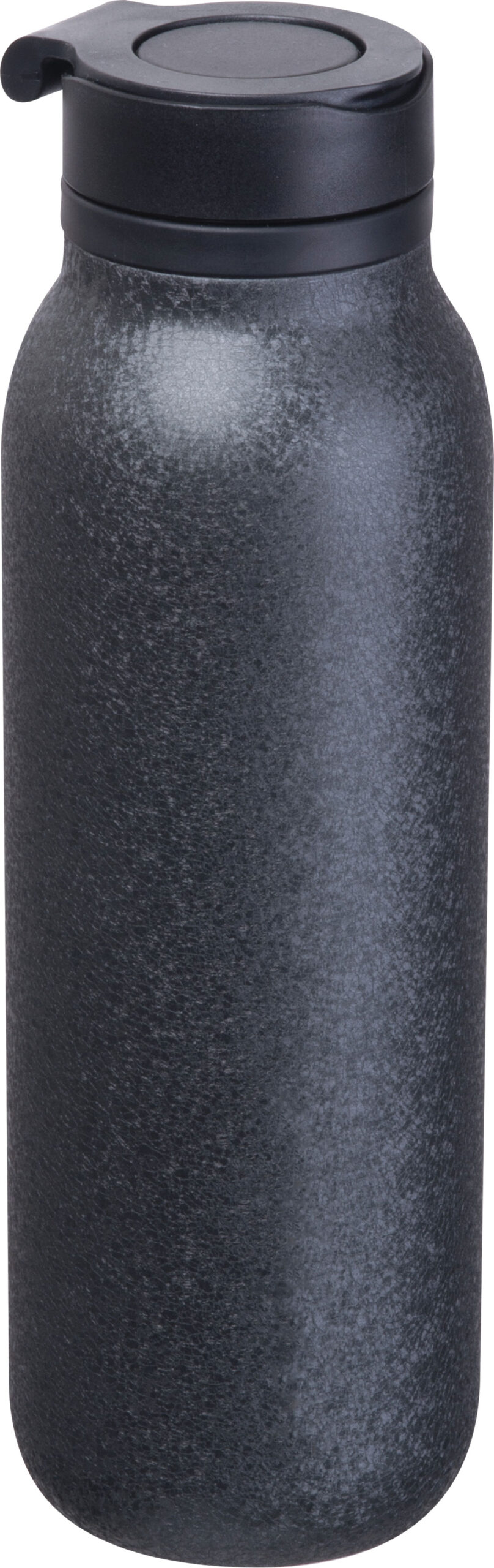 ciemnoszary Butelka stalowa 900 ml SANTO ANDRE MoLu – z logo
