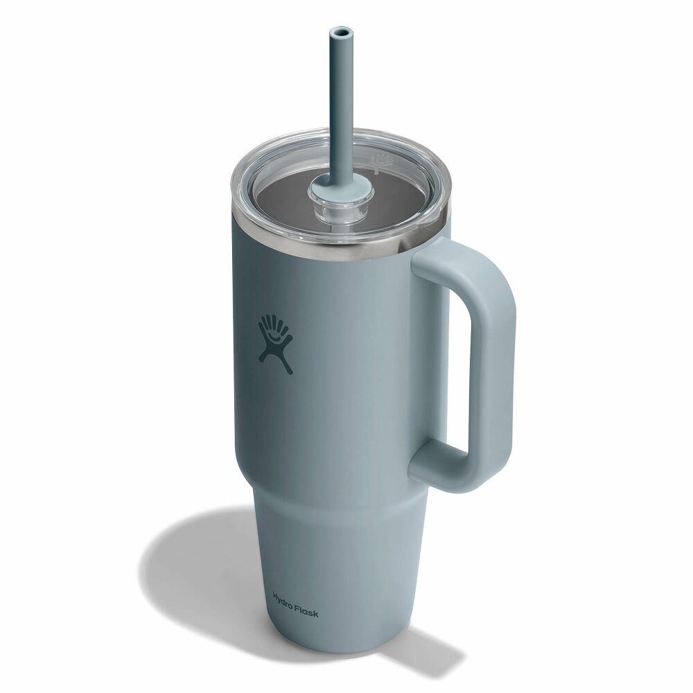 1183 ML TRAVEL TUMBLER CLEAR LID SHALE GRAY z własnym nadrukiem, kolor Shale Gray