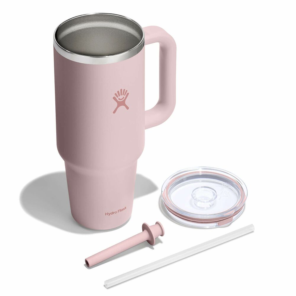 1183 ML TRAVEL TUMBLER CLEAR LID TRILLIUM z własnym nadrukiem, kolor Trillium