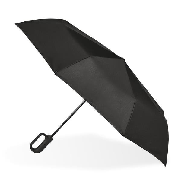 Czarny Automatyczny parasol 190T RPET / Lift