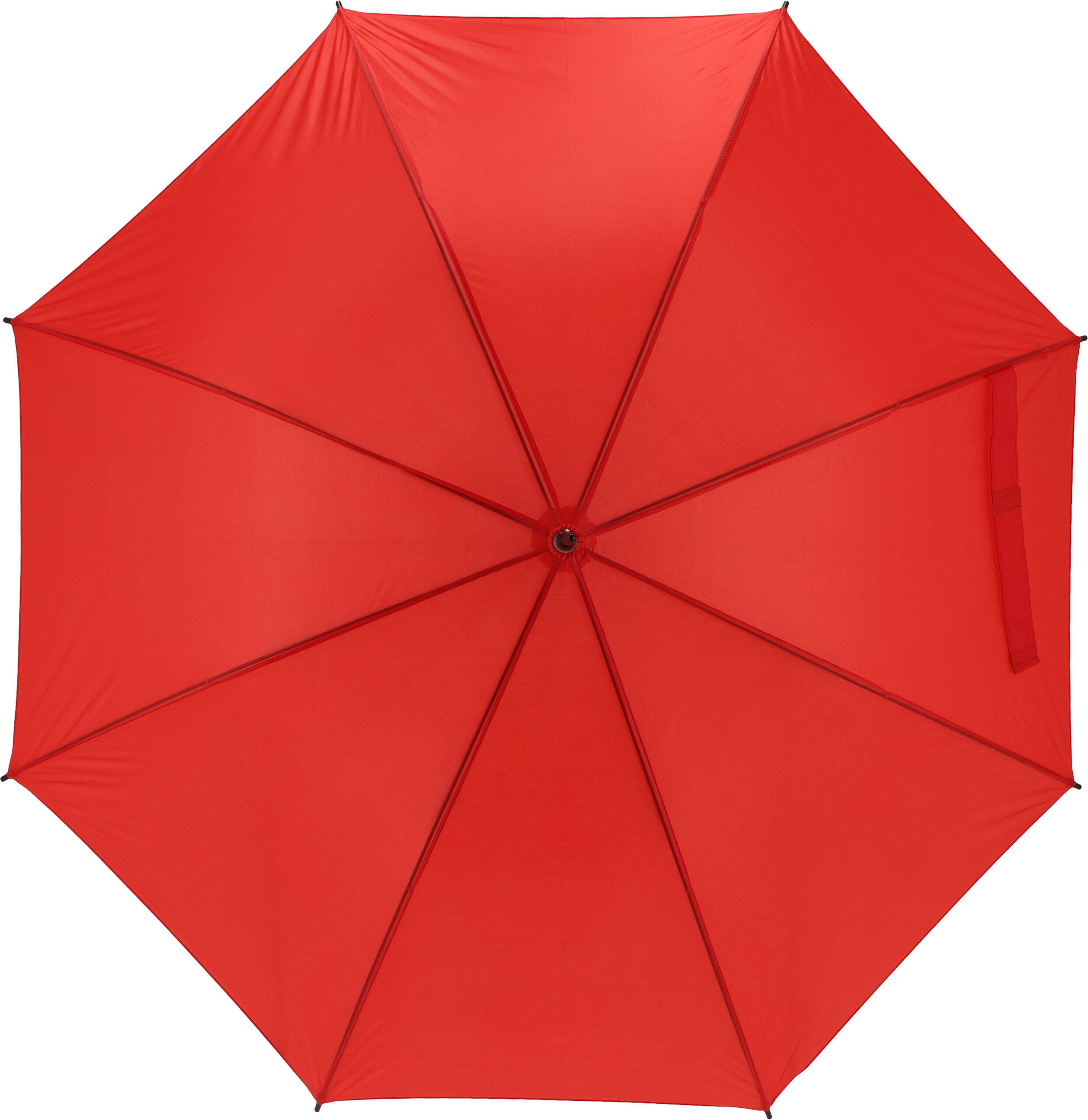 Parasol automatyczny Ø107 cm LE MANS - z logo z własnym nadrukiem, kolor czerwony