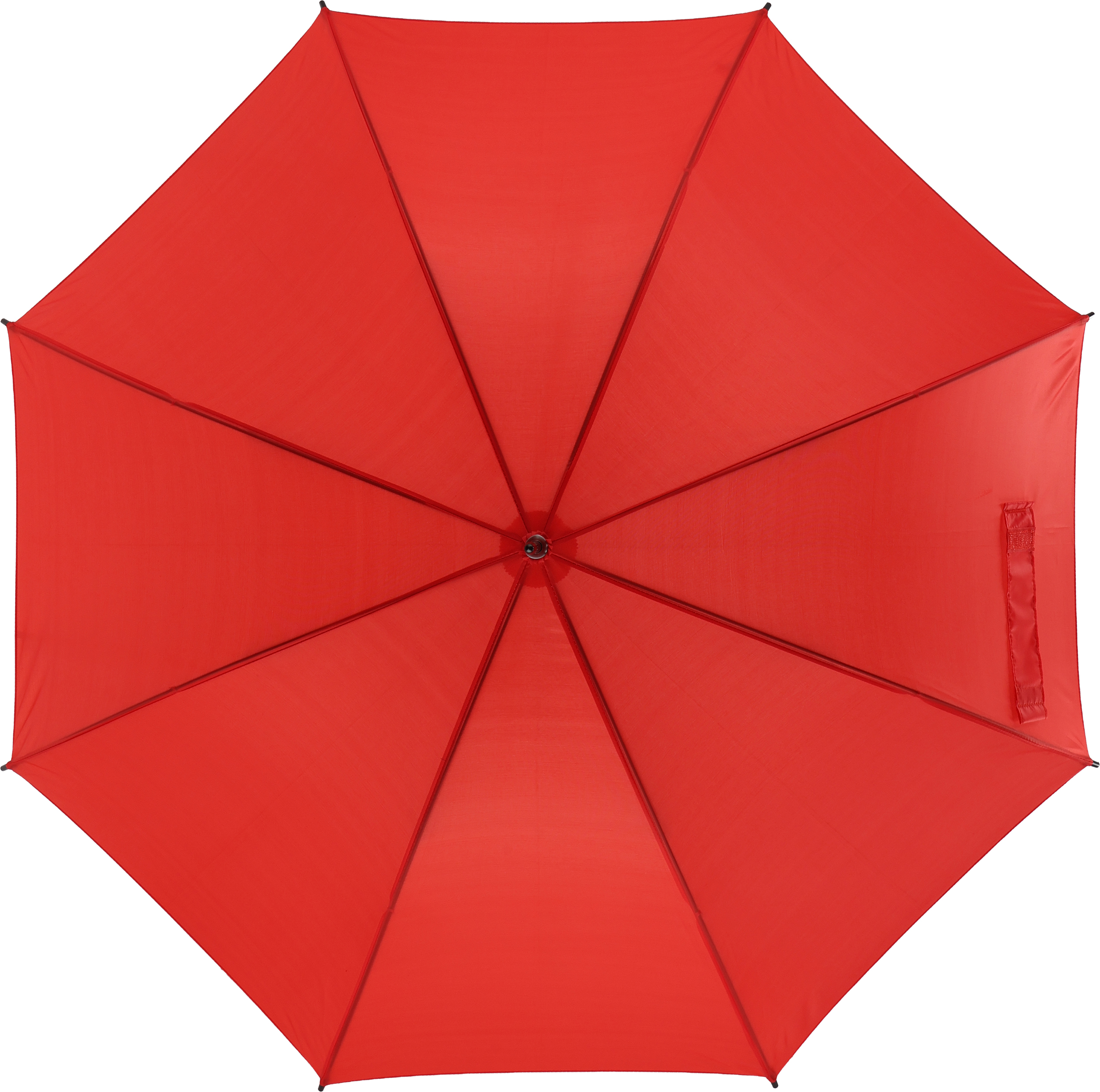 Parasol automatyczny Ø108 cm LIMOGES - z logo z własnym nadrukiem, kolor czerwony
