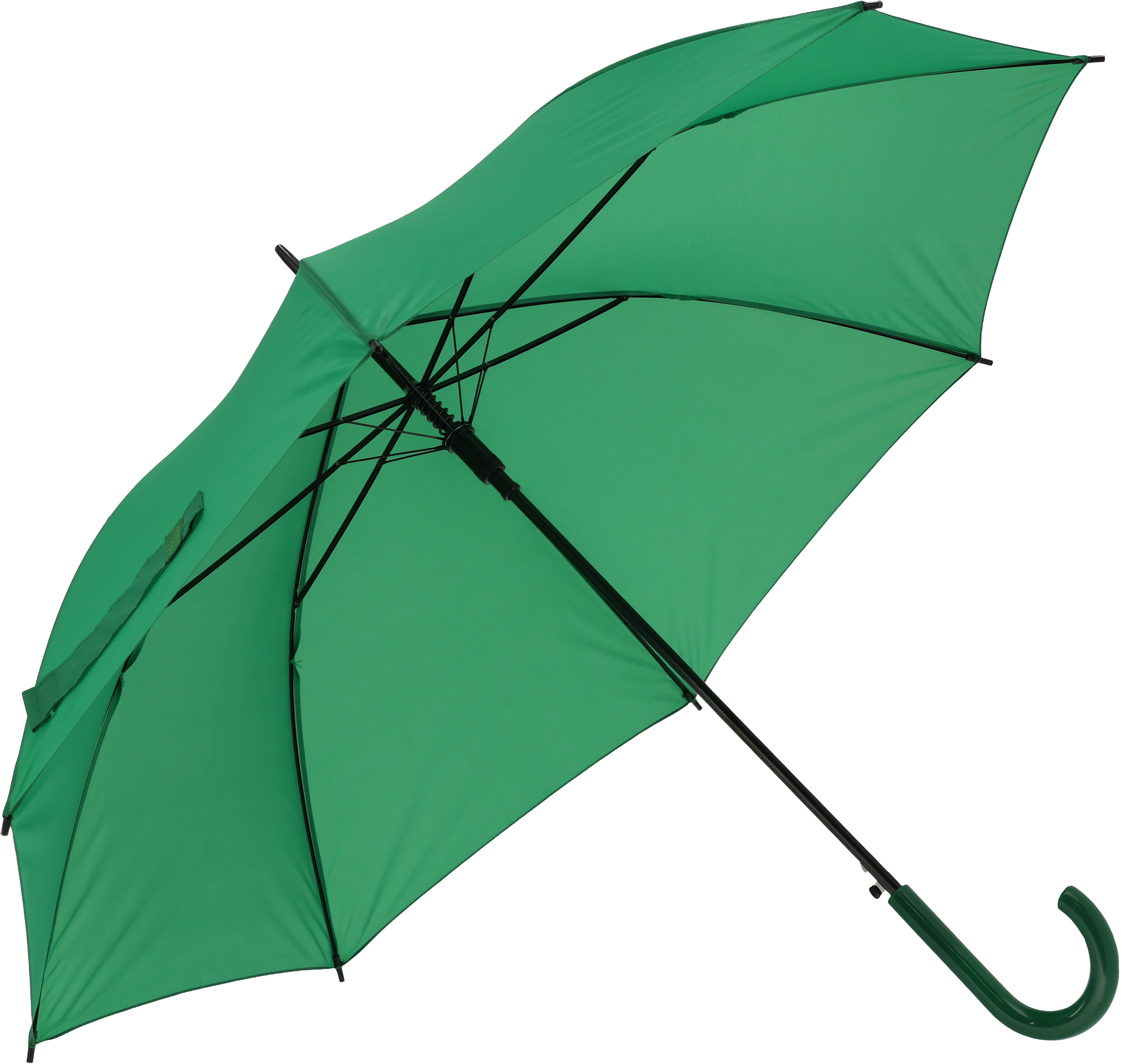 Parasol automatyczny Ø108 cm LIMOGES - z logo z własnym nadrukiem, kolor zielony