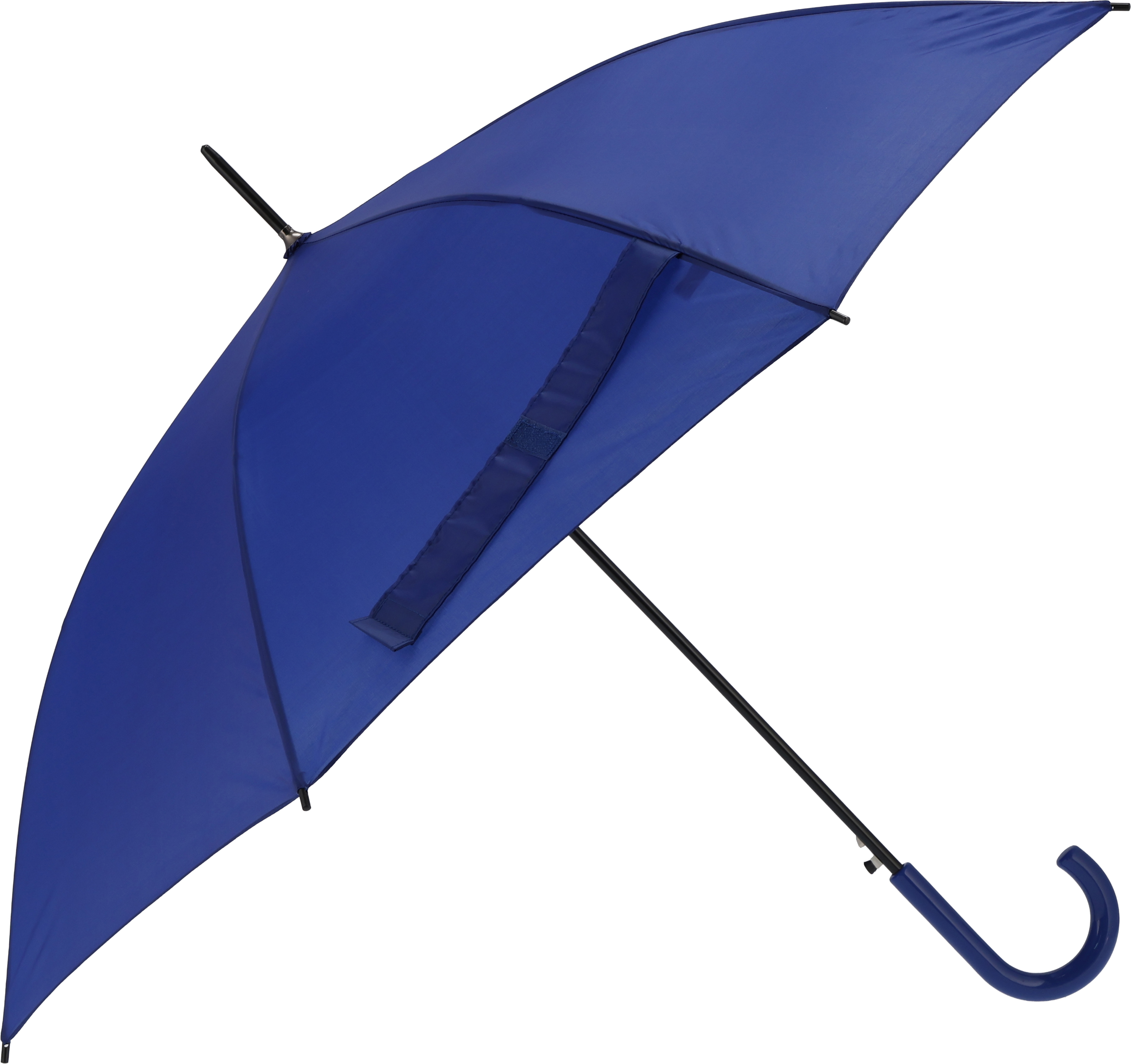 Parasol automatyczny Ø108 cm LIMOGES - z logo z własnym nadrukiem, kolor niebieski