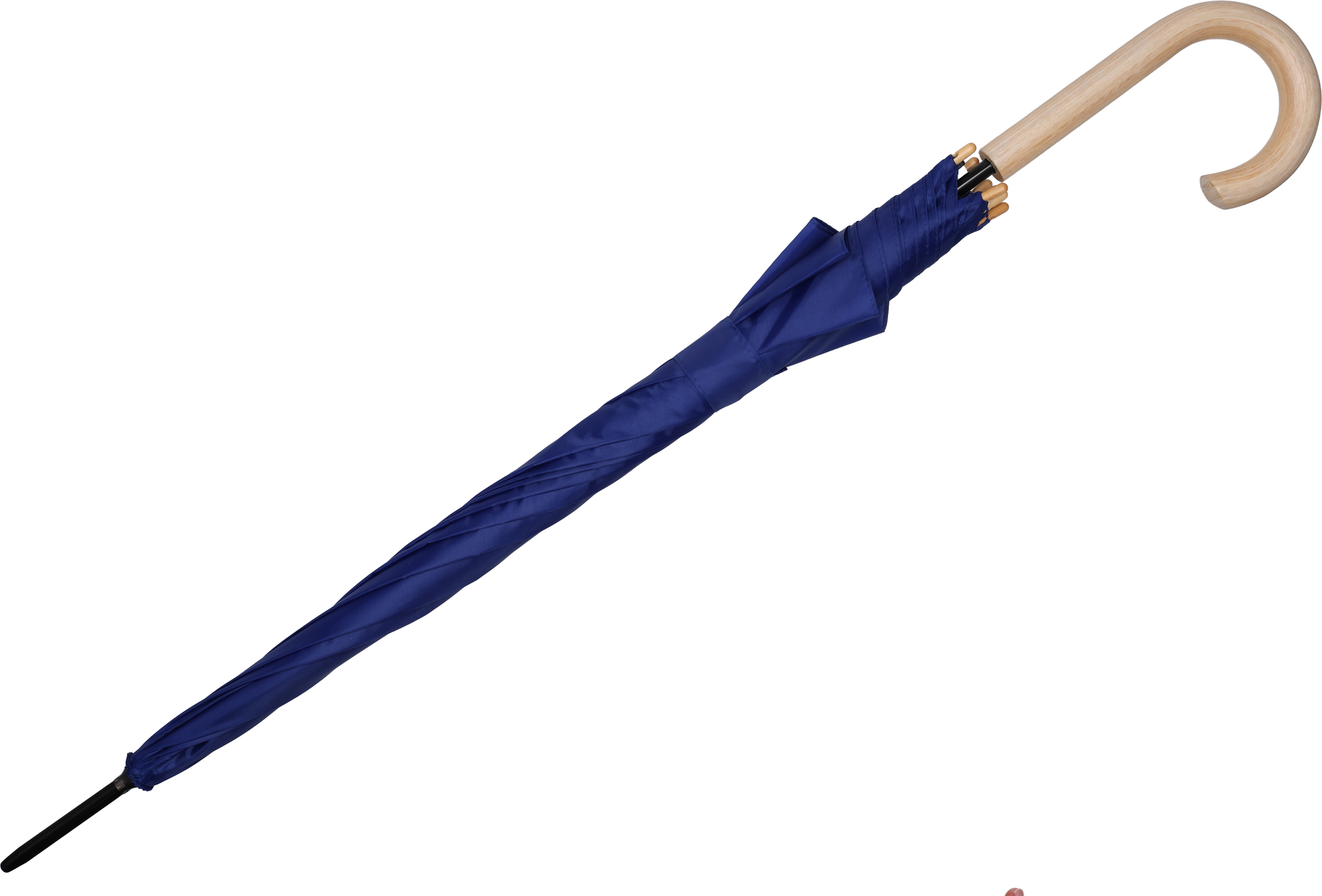 Parasol automatyczny Ø106 cm STOCKPORT - z logo z własnym nadrukiem, kolor niebieski
