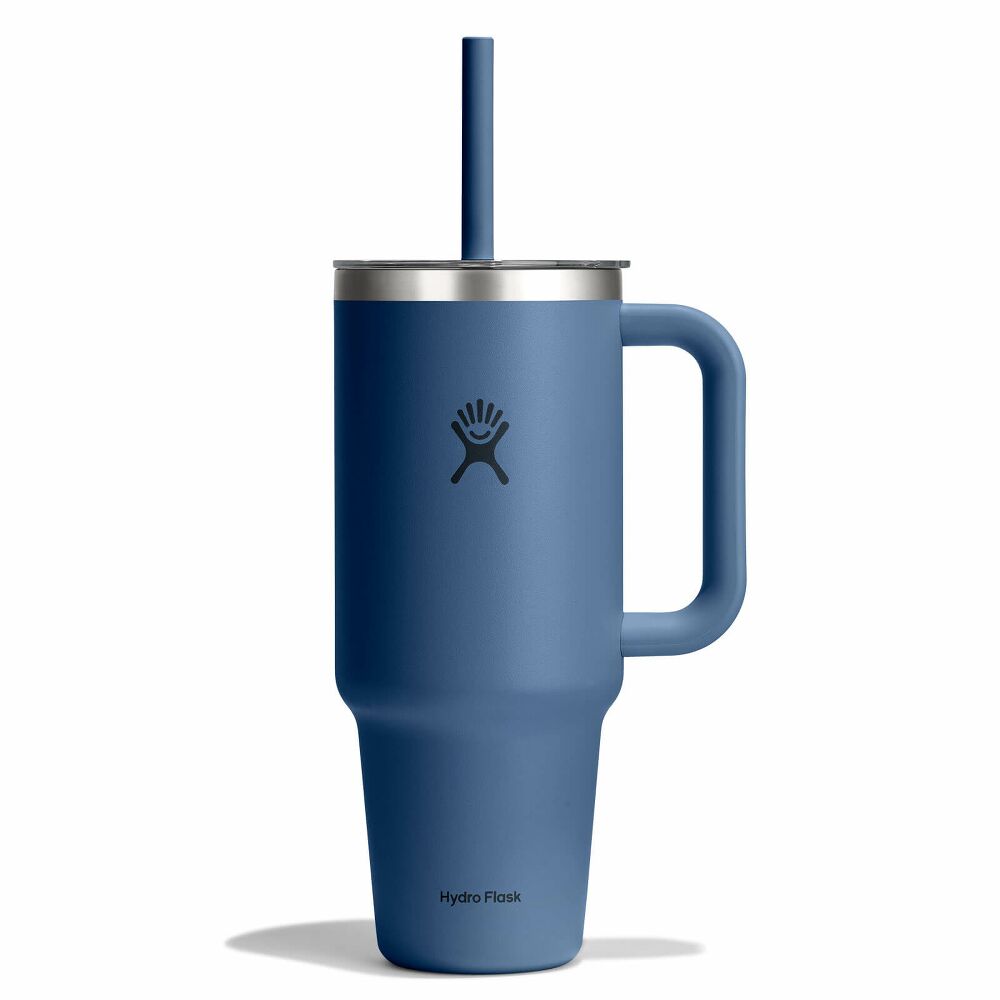 Harbor Blue 1183 ML TRAVEL TUMBLER CLEAR LID HARBOR BLUE