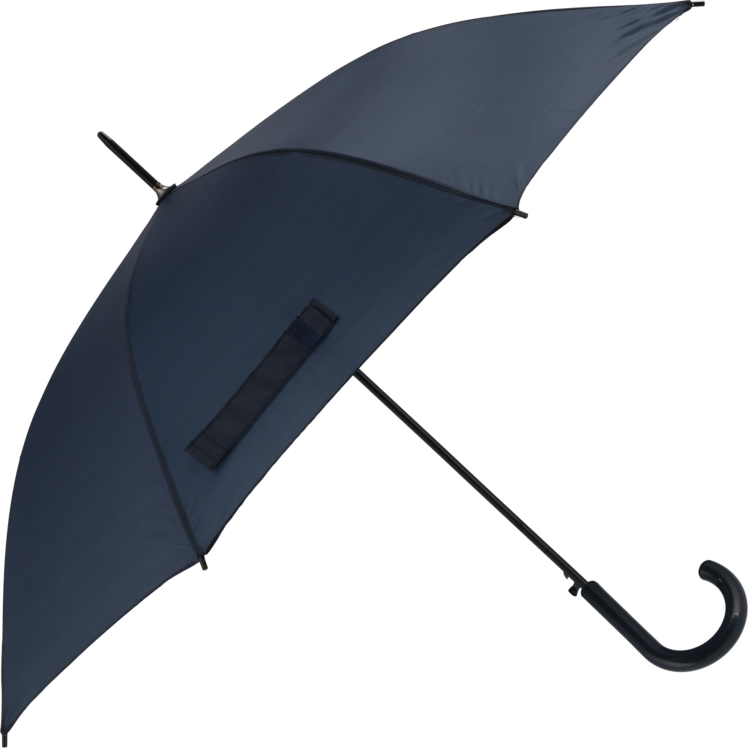 Parasol automatyczny Ø108 cm LIMOGES - z logo z własnym nadrukiem, kolor granatowy
