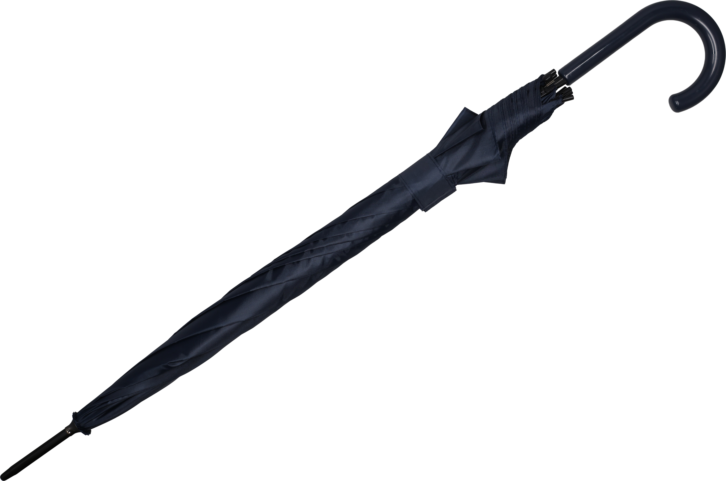 Parasol automatyczny Ø108 cm LIMOGES - z logo z własnym nadrukiem, kolor granatowy