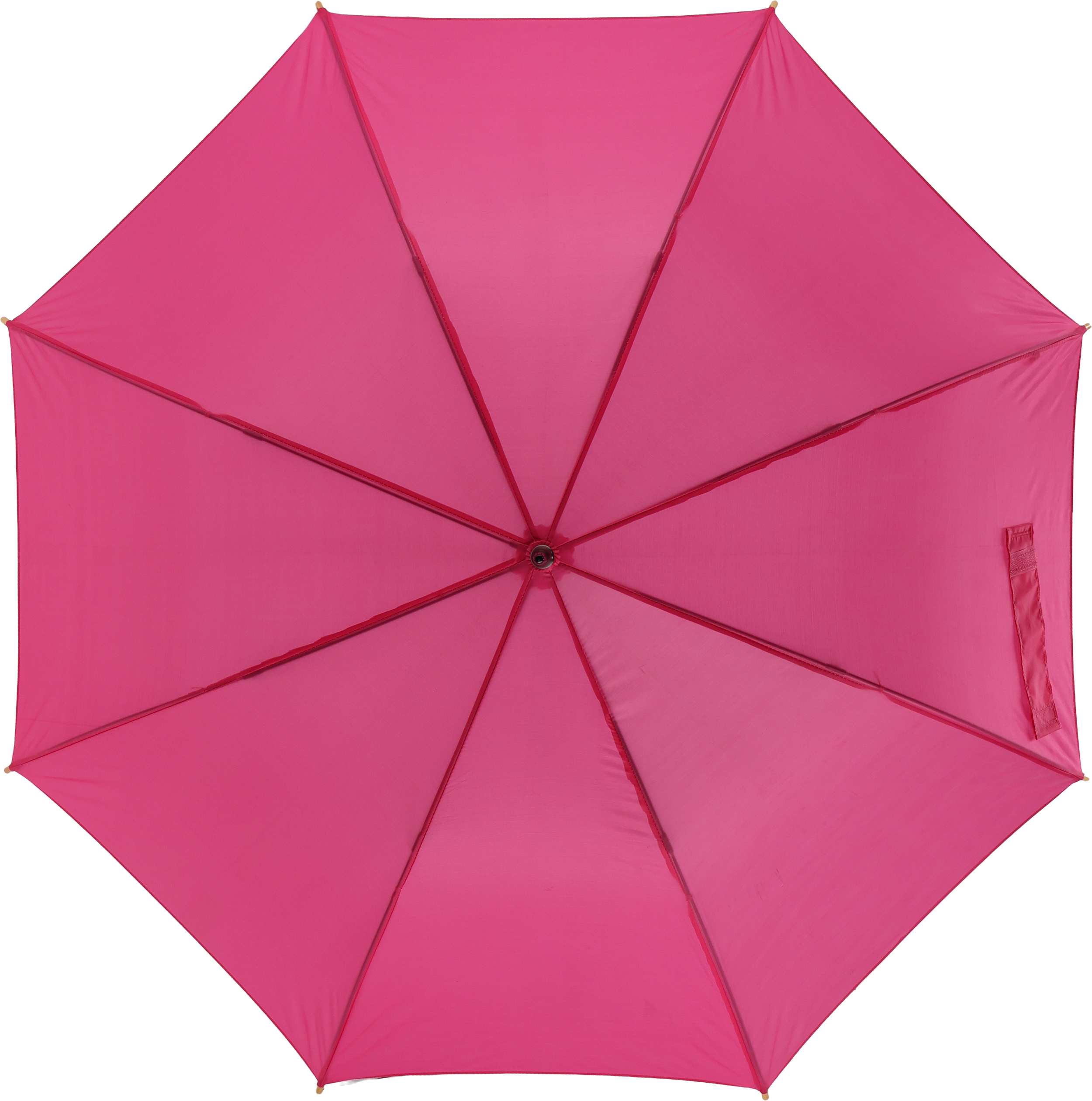 Parasol automatyczny Ø106 cm STOCKPORT - z logo z własnym nadrukiem, kolor różowy