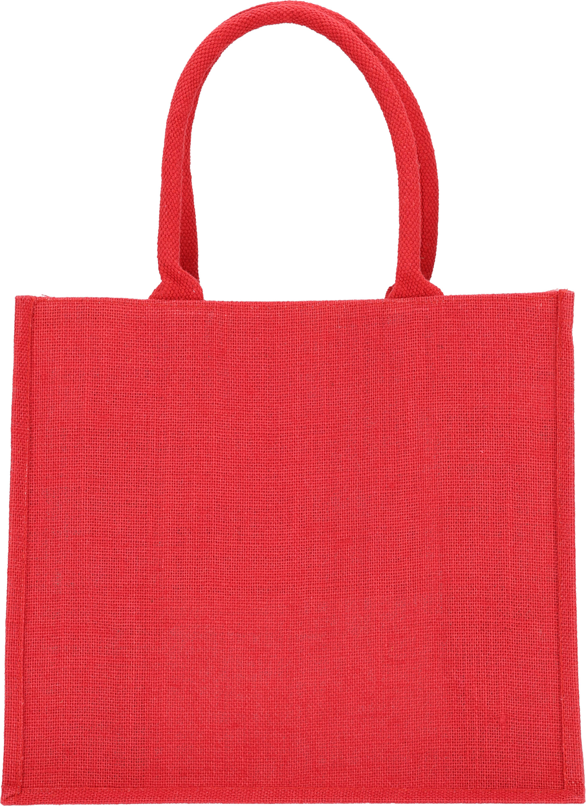 czerwony Torba jutowa WESTMINSTER – z logo