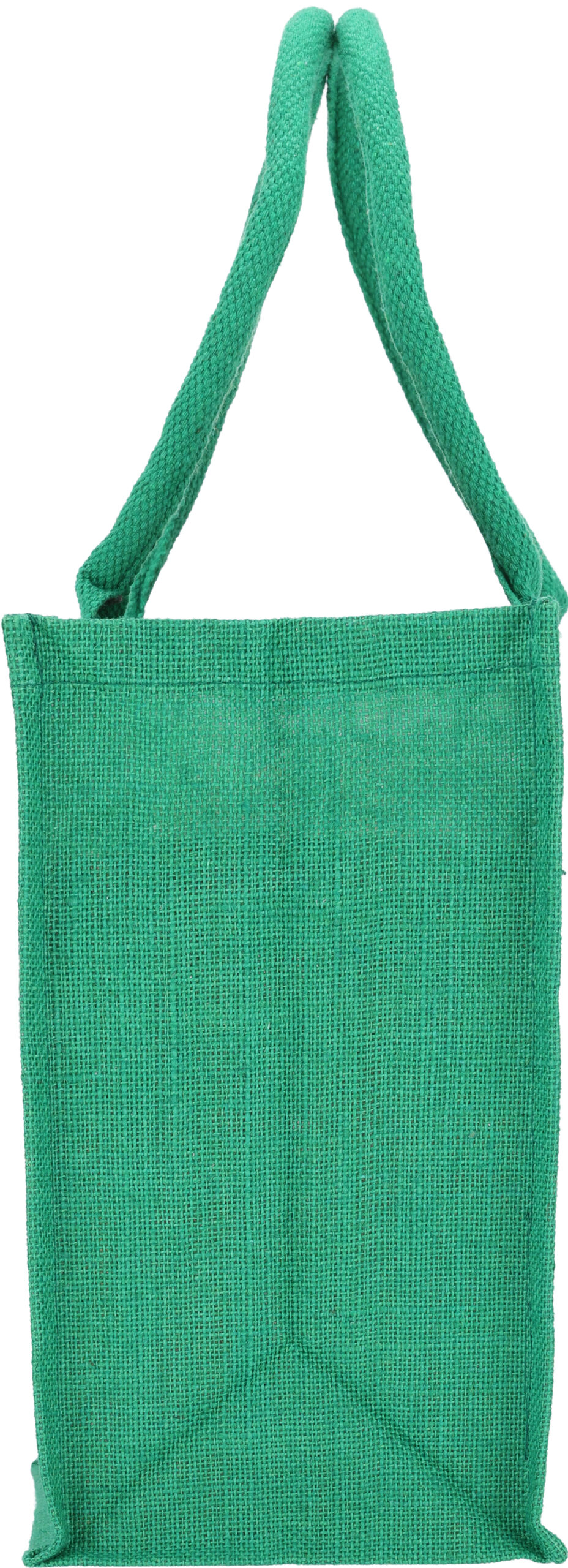 Torba jutowa WESTMINSTER - z logo z własnym nadrukiem, kolor zielony