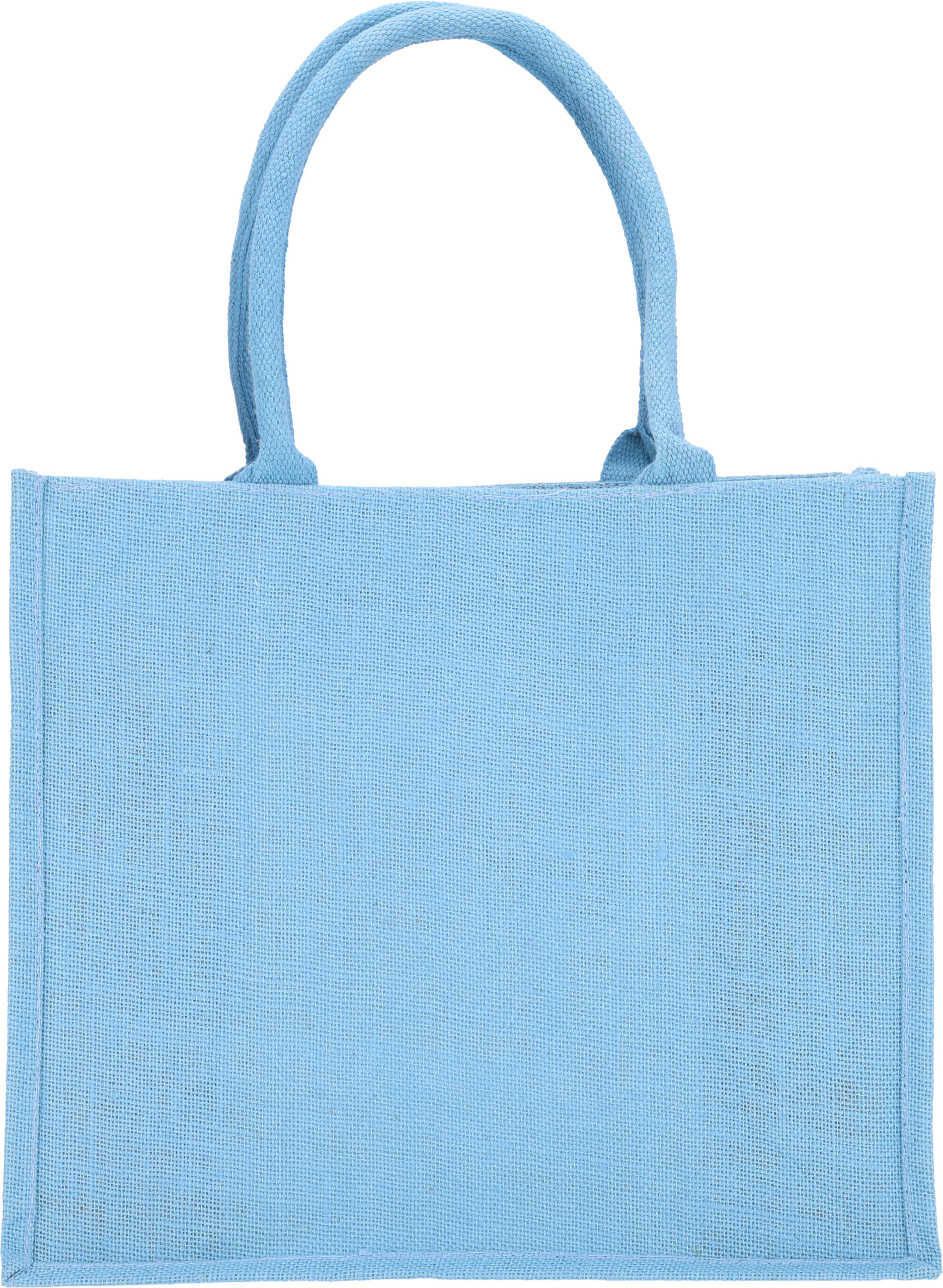 jasnoniebieski Torba jutowa WESTMINSTER – z logo