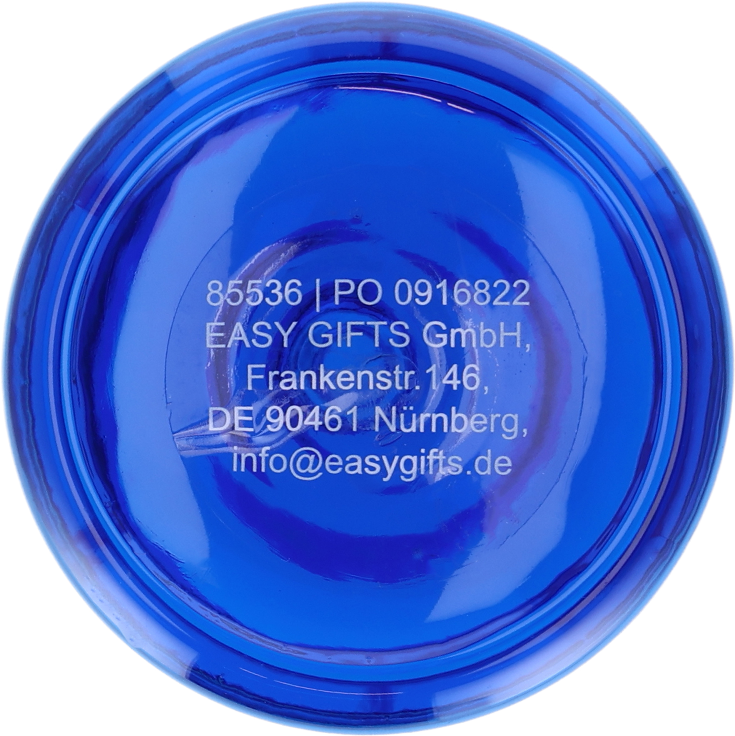 Butelka tritanowa 700 ml YORK - z logo z własnym nadrukiem, kolor niebieski