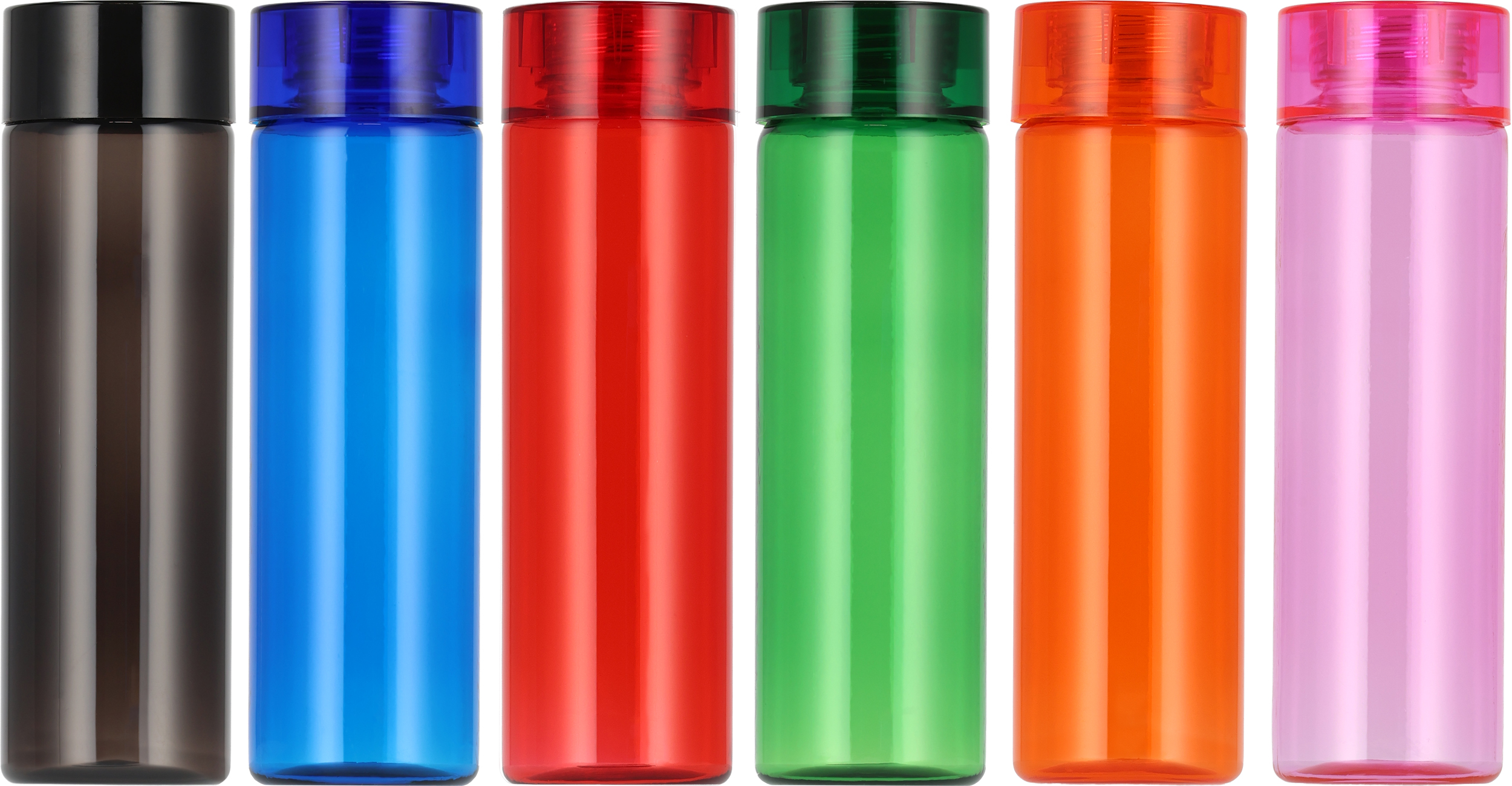 Butelka tritanowa 700 ml YORK - z logo z własnym nadrukiem, kolor różowy