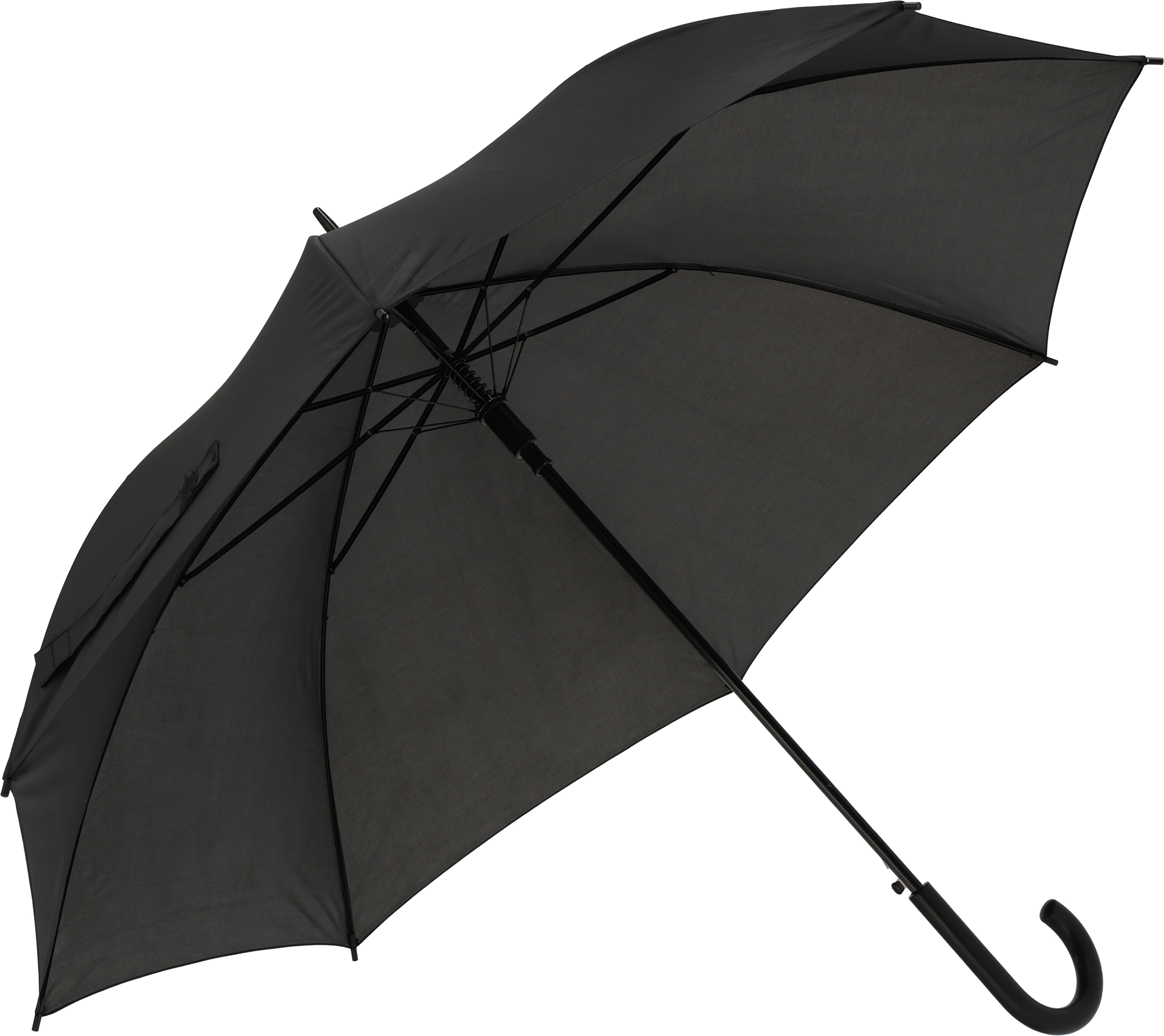 czarny Parasol automatyczny Ø108 cm LIMOGES – z logo