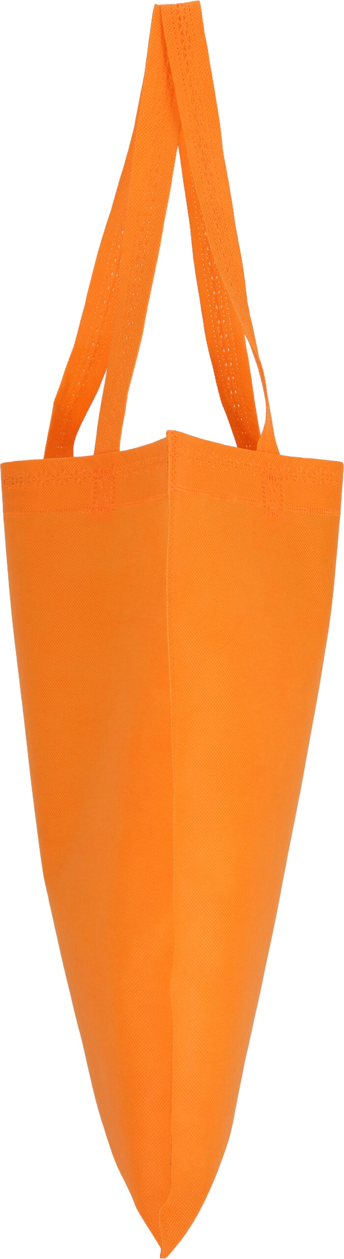 Torba non woven 70 g/m2 NIVALA - z logo z własnym nadrukiem, kolor pomarańczowy
