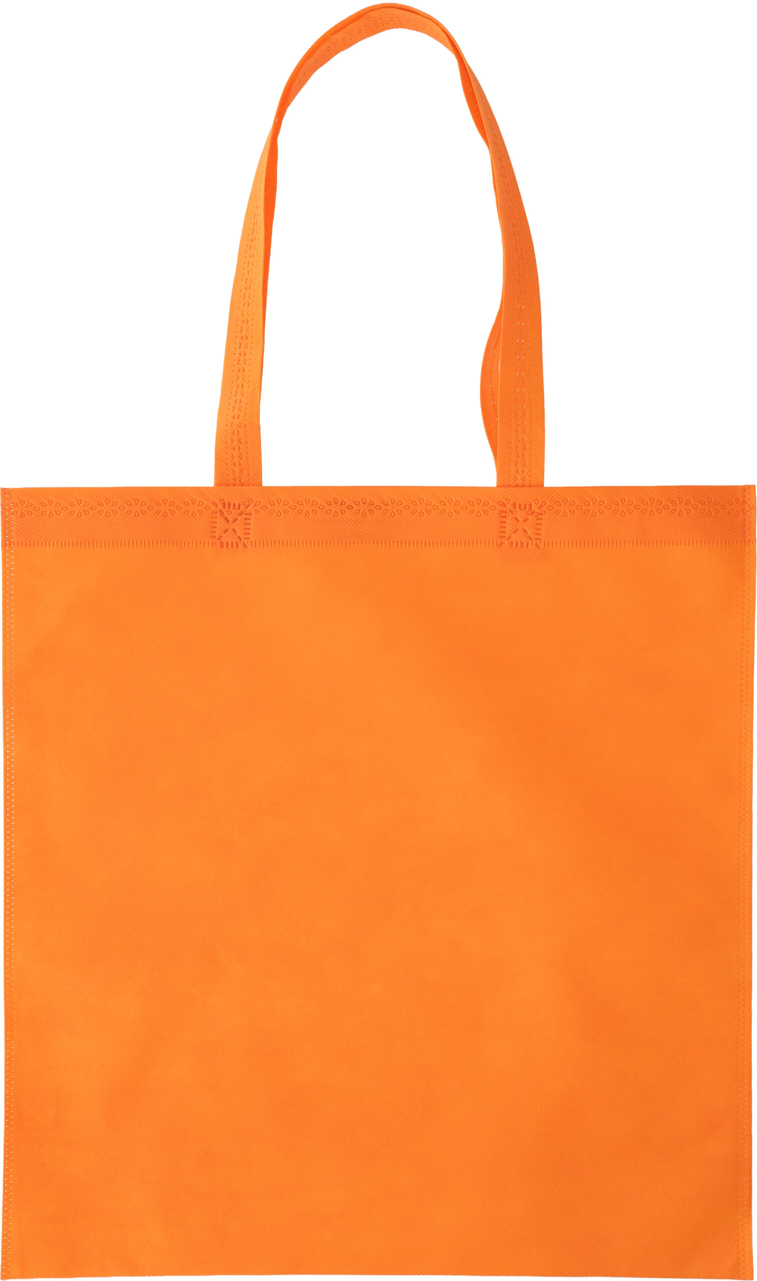 Torba non woven 70 g/m2 NIVALA - z logo z własnym nadrukiem, kolor pomarańczowy