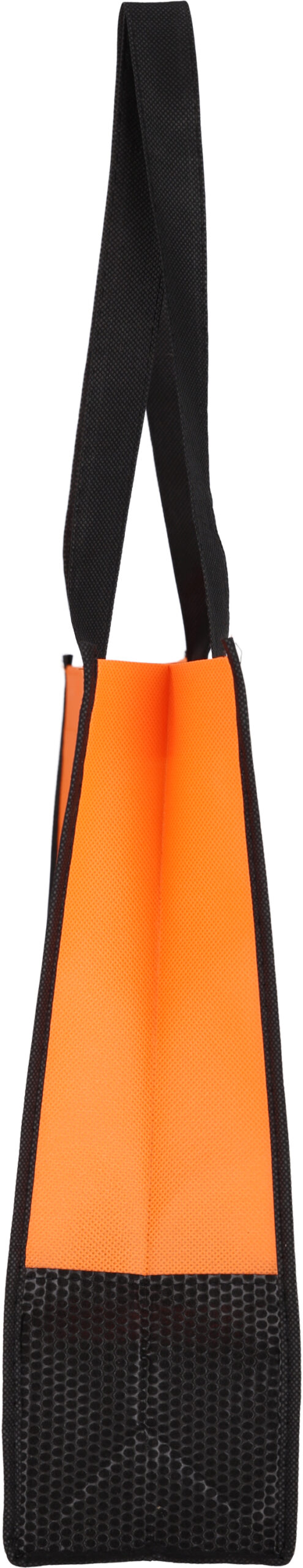 Torba non woven 80 g/m2 ZAGREB - z logo z własnym nadrukiem, kolor pomarańczowy