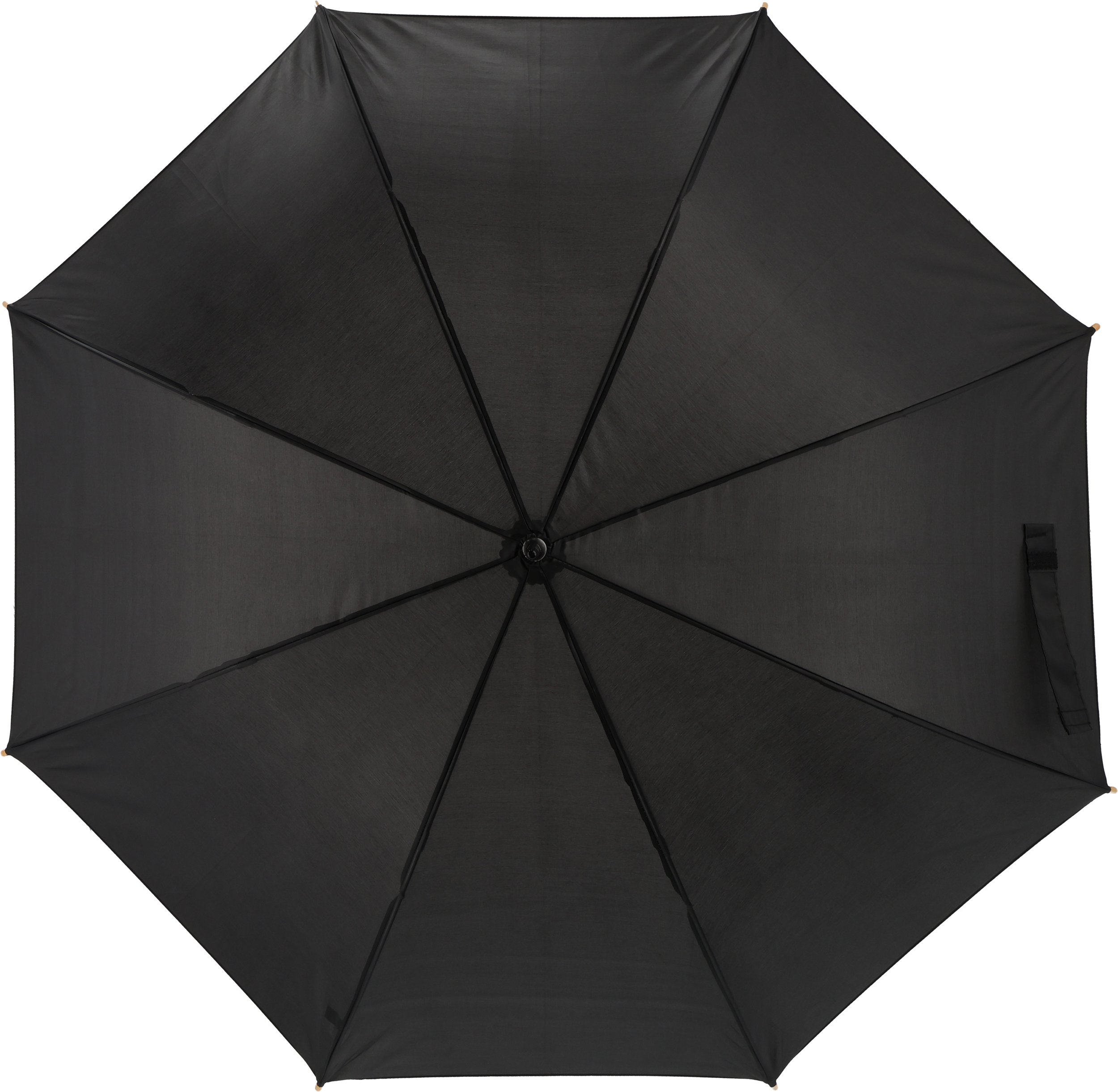 Parasol automatyczny Ø106 cm STOCKPORT - z logo z własnym nadrukiem, kolor czarny