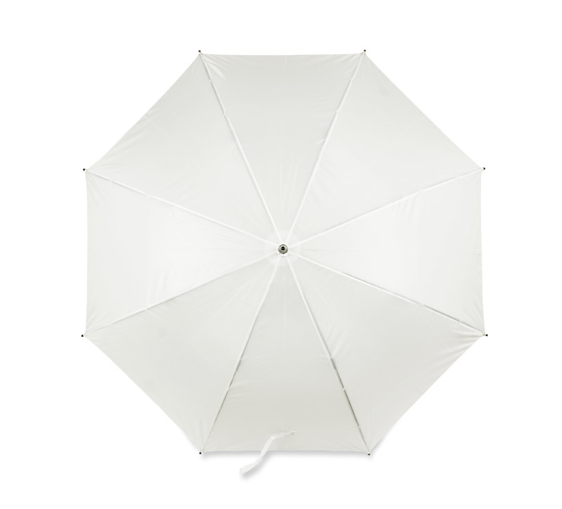 Parasol SUNNY z własnym nadrukiem, kolor biały