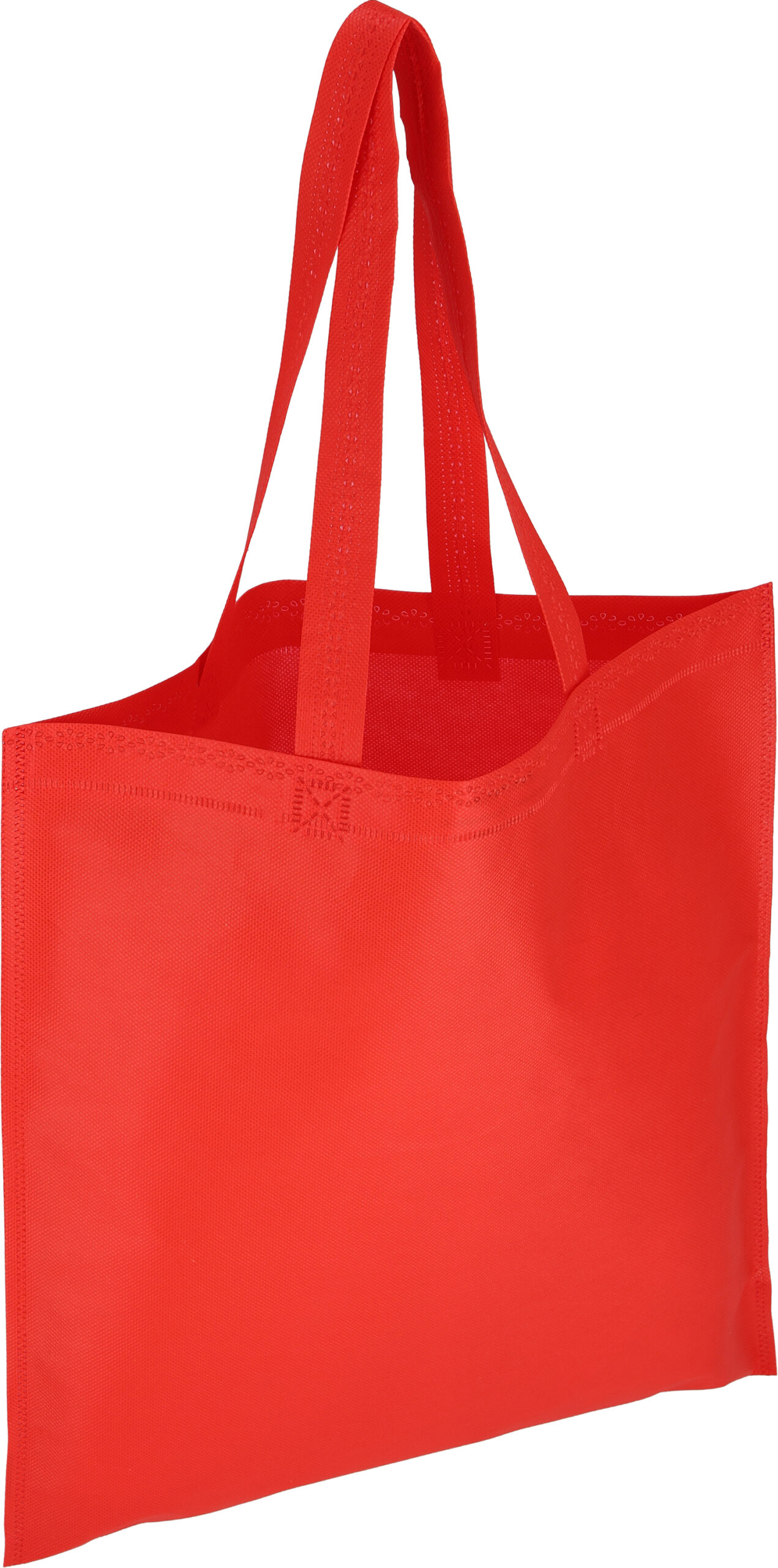 Torba non woven 70 g/m2 NIVALA - z logo z własnym nadrukiem, kolor czerwony