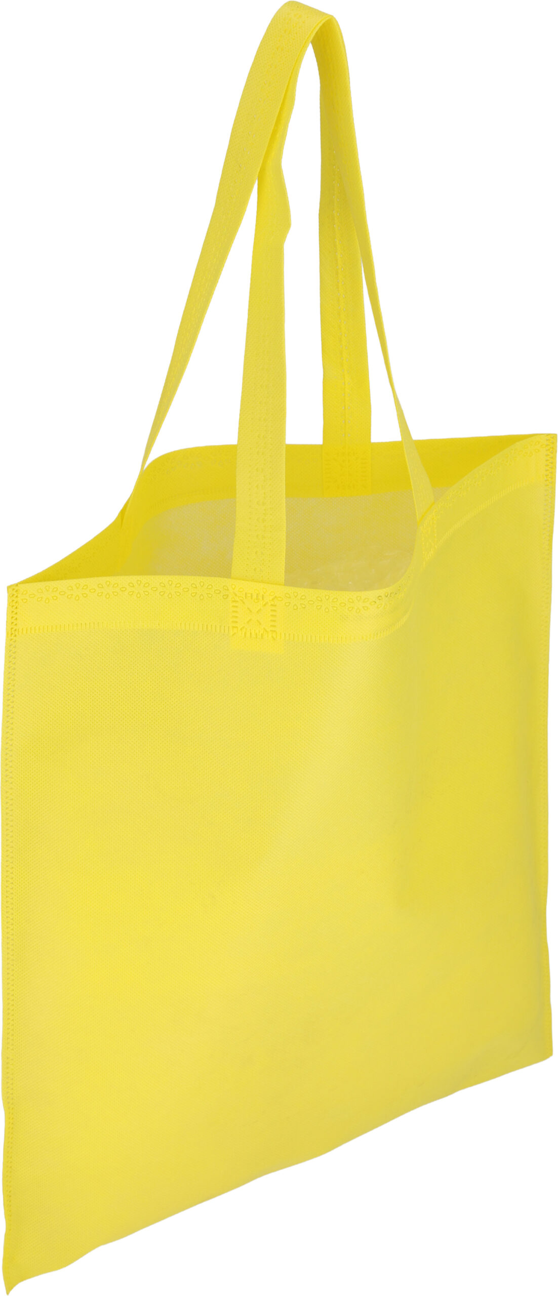 Torba non woven 70 g/m2 NIVALA - z logo z własnym nadrukiem, kolor żółty